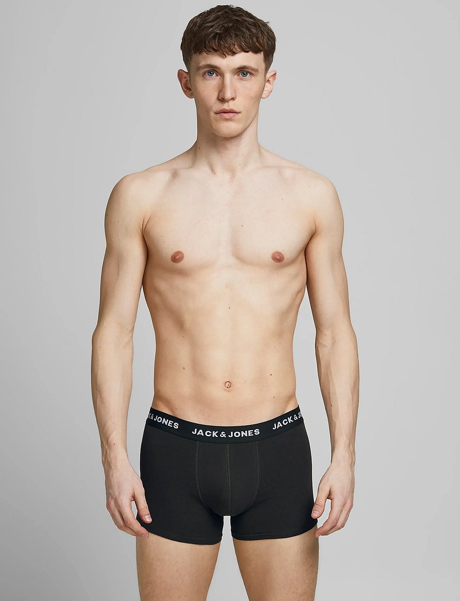 Jack & Jones - JACSOLID TRUNKS 12 PACKS - unterhosen im multipack - navy blazer - 3