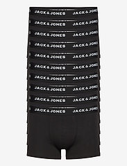 Jack & Jones - JACSOLID TRUNKS 10 PACKS NOOS - boxerkalsonger - black - 0