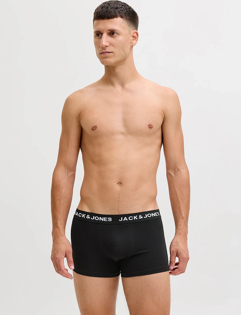 Jack & Jones - JACSOLID TRUNKS 10 PACKS NOOS - multipack kalsonger - black - 0
