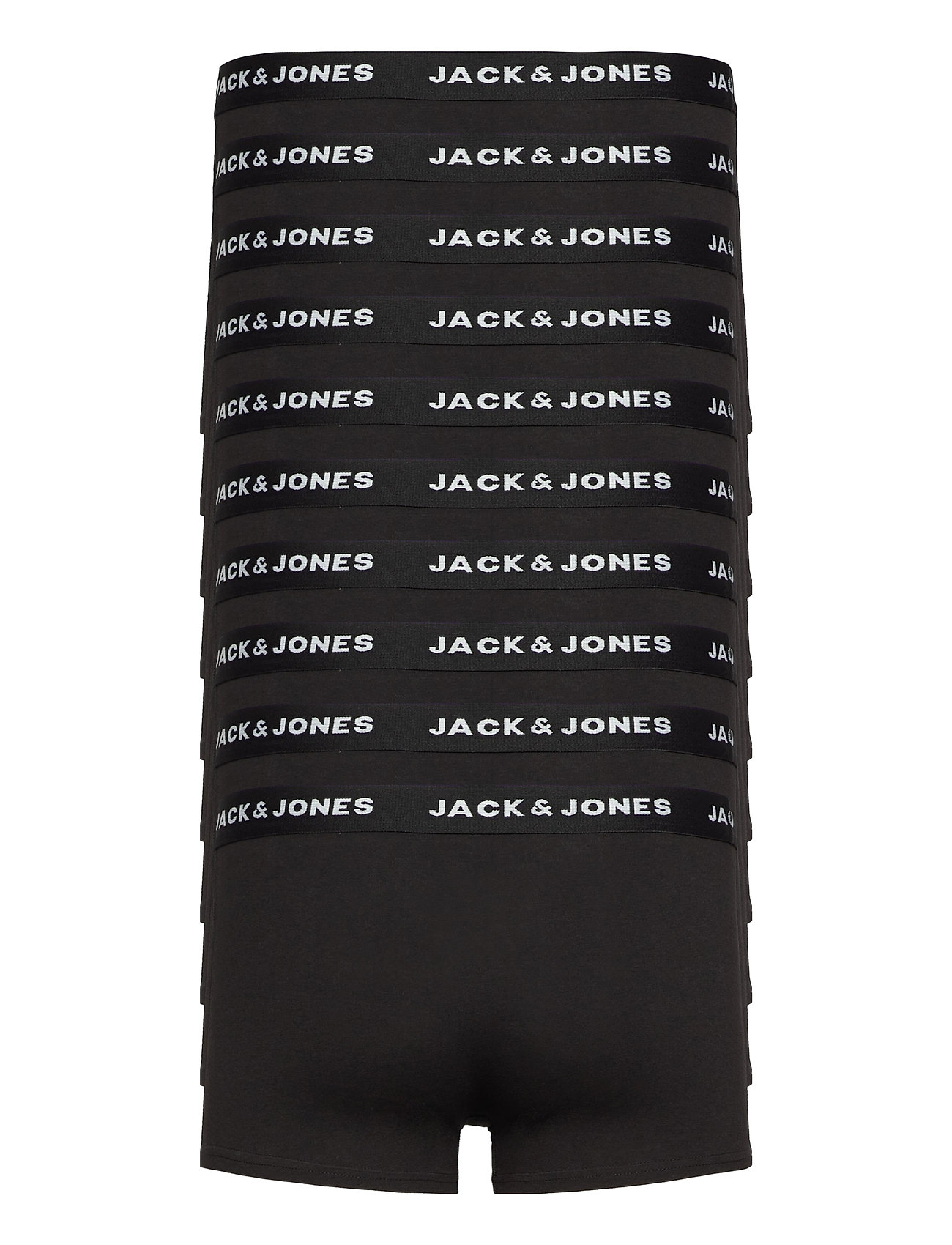 Jack & Jones - JACSOLID TRUNKS 10 PACKS NOOS - boxerkalsonger - black - 1