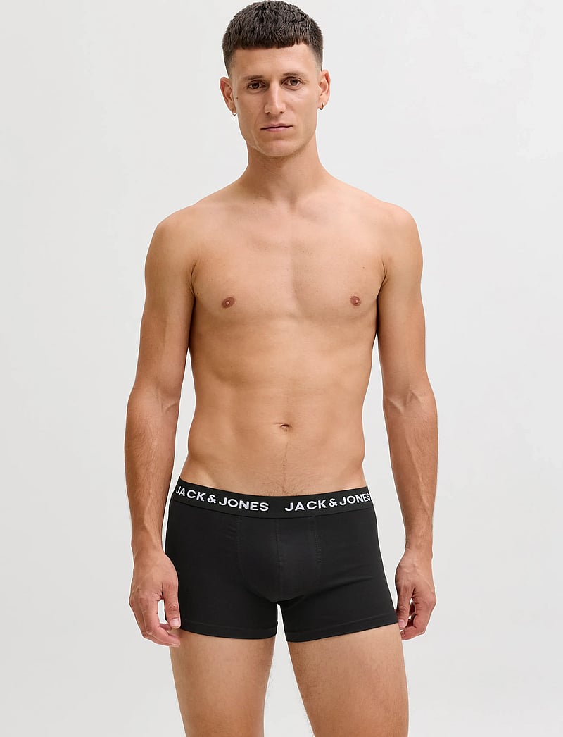 Jack & Jones - JACSOLID TRUNKS 10 PACKS NOOS - multipack kalsonger - black - 5