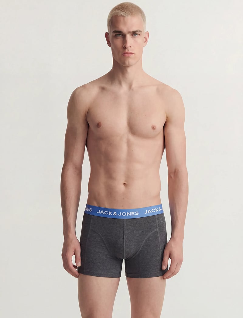 Jack & Jones - JACSOLID TRUNKS 10 PACKS NOOS - multipack underbukser - black - 4