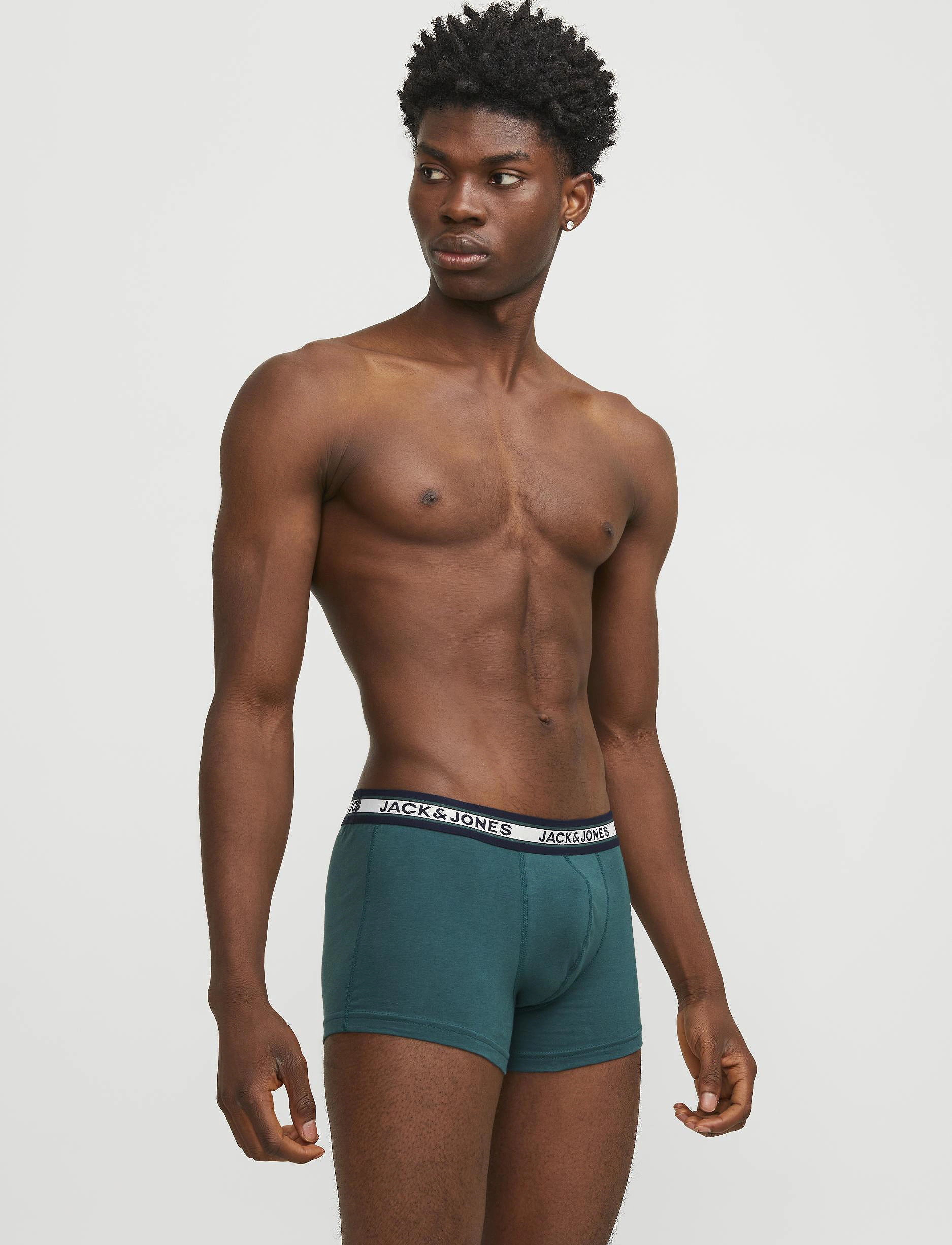 Jack & Jones - JACSOLID TRUNKS 10 PACKS NOOS - lot de sous-vêtements - dark grey melange - 5