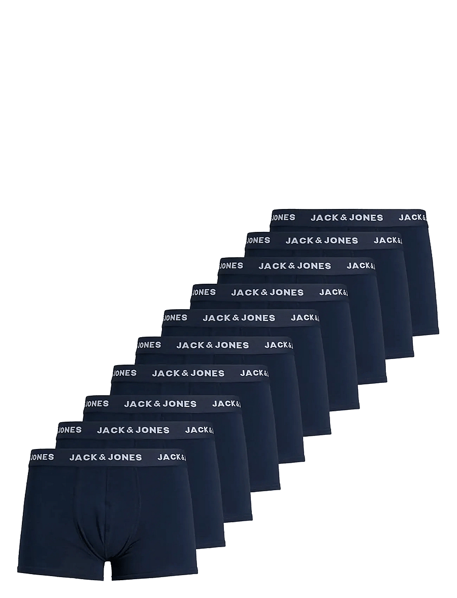 Jack & Jones - JACSOLID TRUNKS 10 PACKS NOOS - alushousut monipakkauksessa - navy blazer - 1
