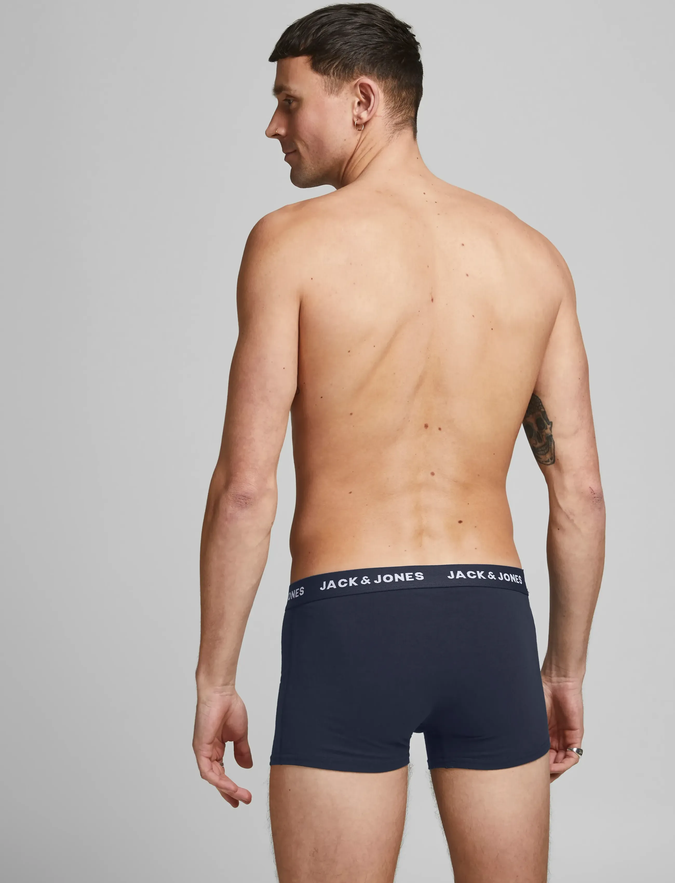 Jack & Jones - JACSOLID TRUNKS 10 PACKS NOOS - multipack underpants - navy blazer - 3