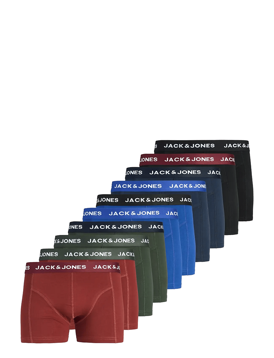Jack & Jones - JACSOLID TRUNKS 10 PACKS NOOS - boxershorts - rosin - 1