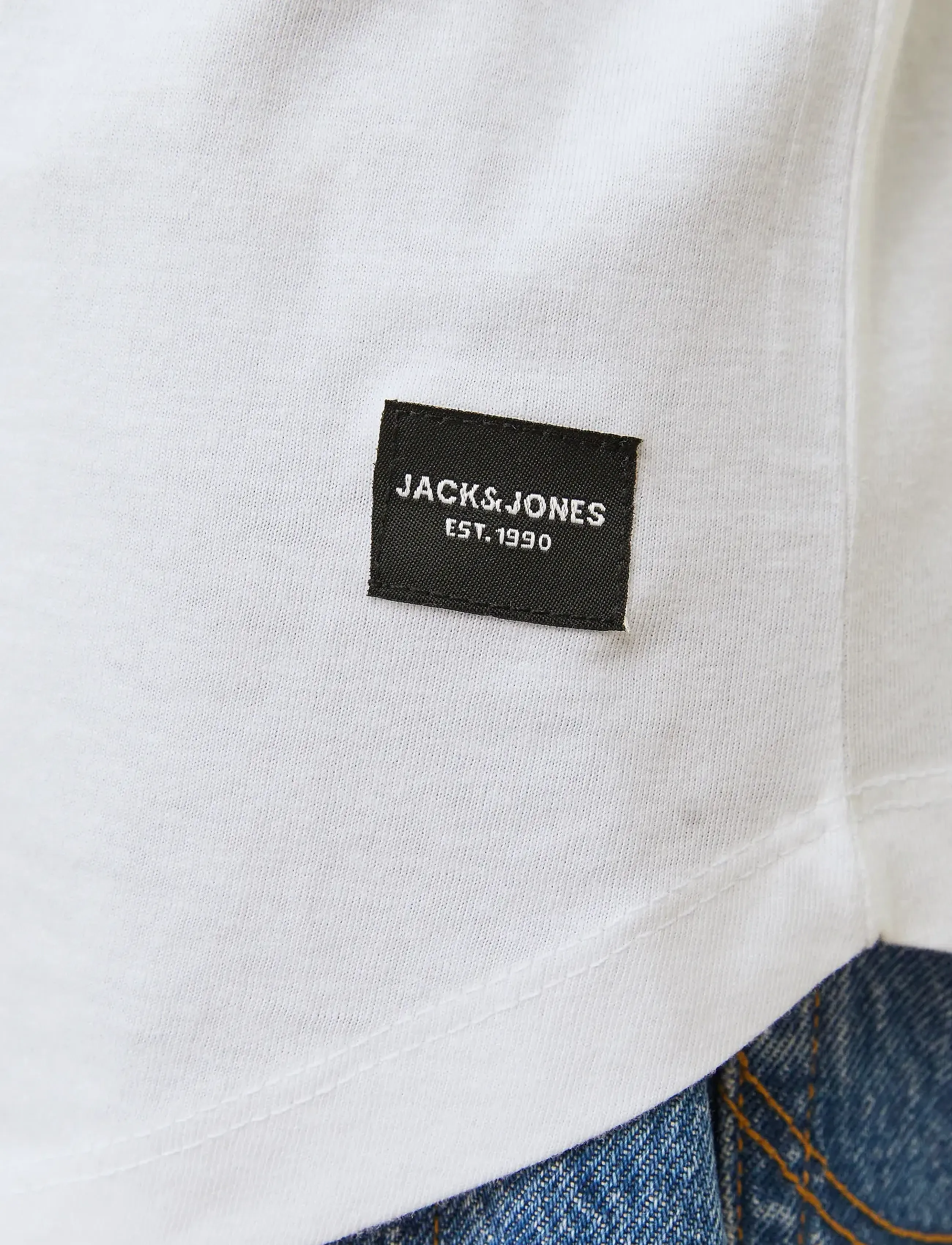 Jack & Jones - JJENOA TEE O-NECK LS NOOS - white - 4