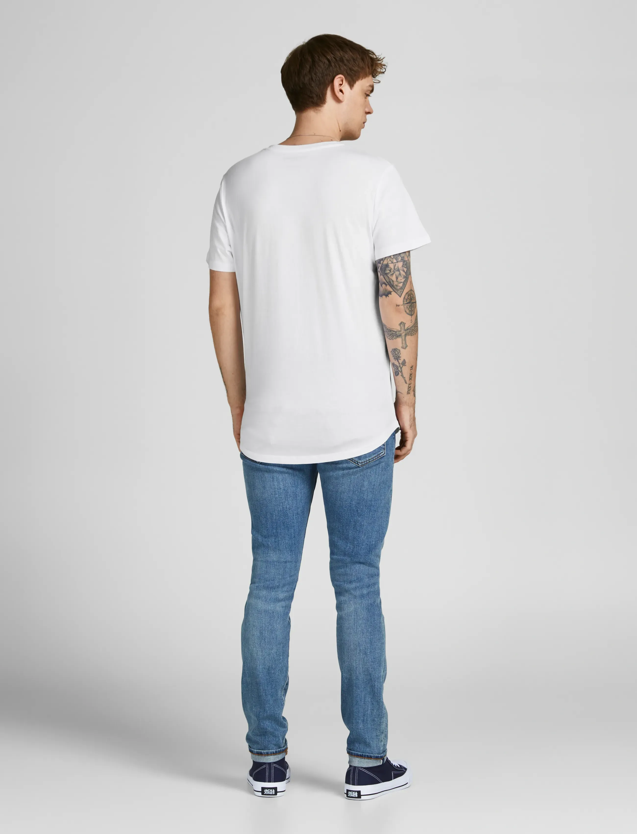 Jack & Jones - JPRBLABRODY TEE SS CREW NECK 5PK MP NOOS - multipack t-shirts - navy blazer - 3
