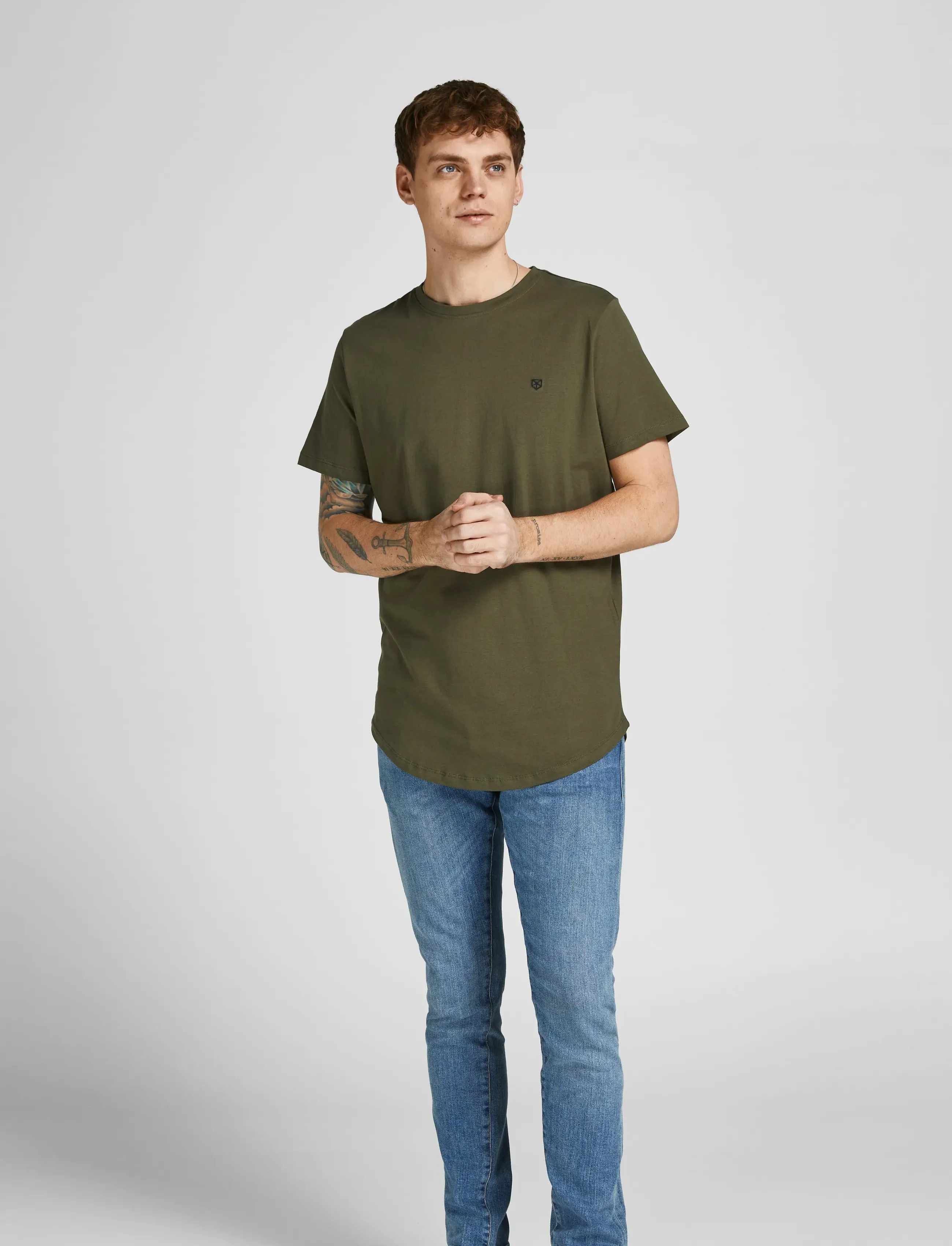 JACK & JONES Jprblabrody Tee Ss Crew Neck 5Pk Mp Noos t-shirts - bas herr – bild 5