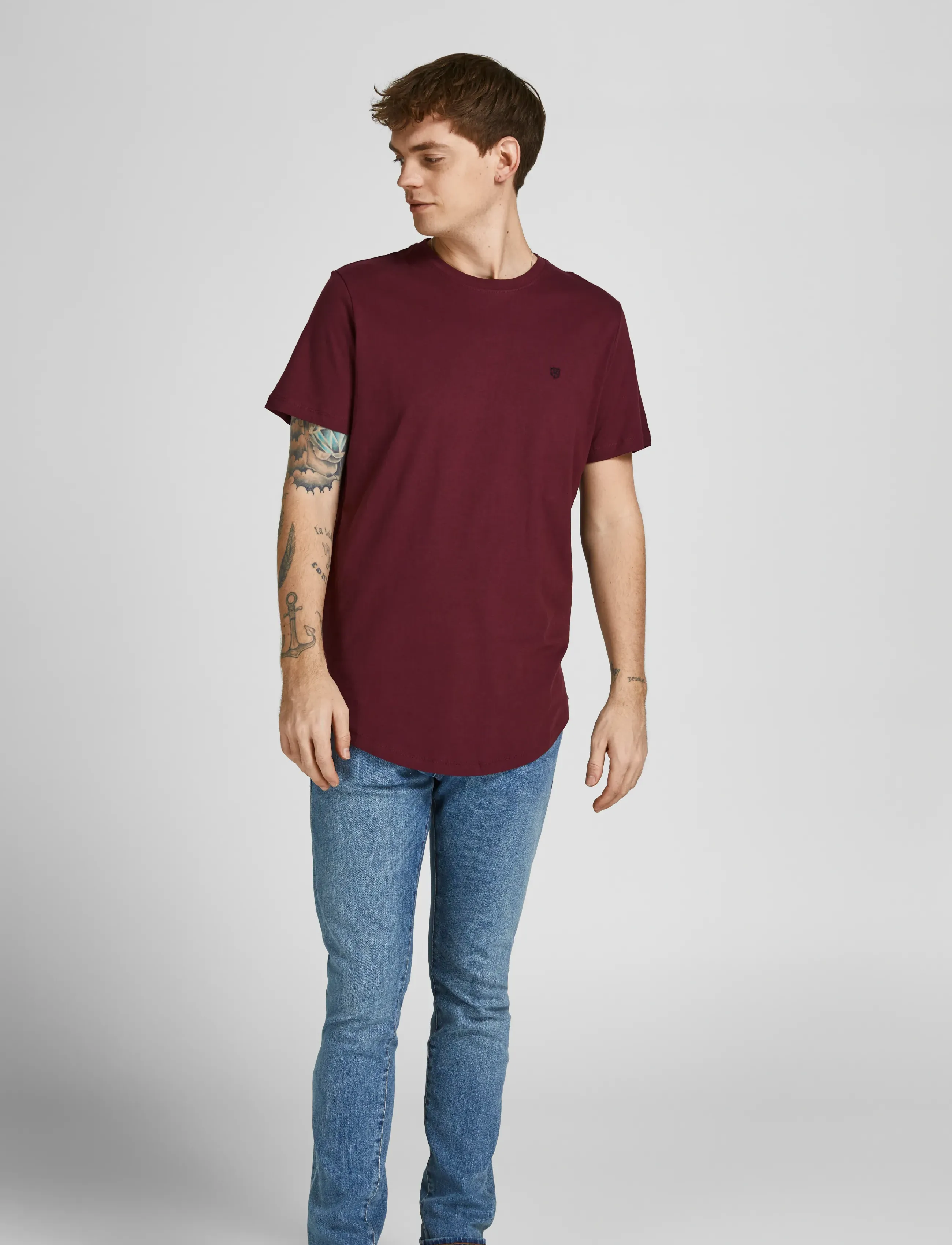 JACK & JONES Jprblabrody Tee Ss Crew Neck 5Pk Mp Noos t-shirts - bas herr – bild 6