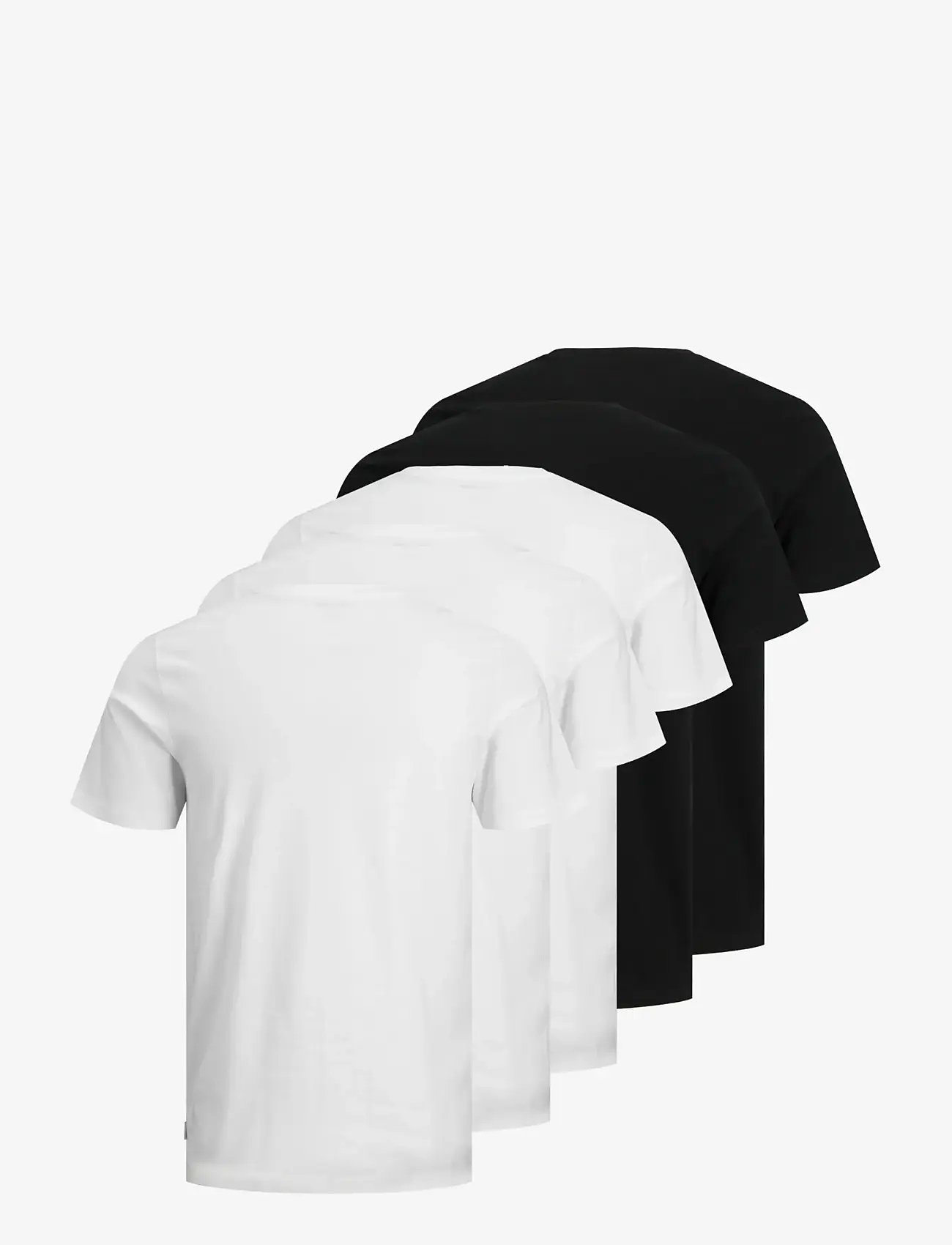 Jack & Jones - JJEORGANIC BASIC TEE SS O-NE 5PK MP NOOS - t-särkide multipakk - black - 2