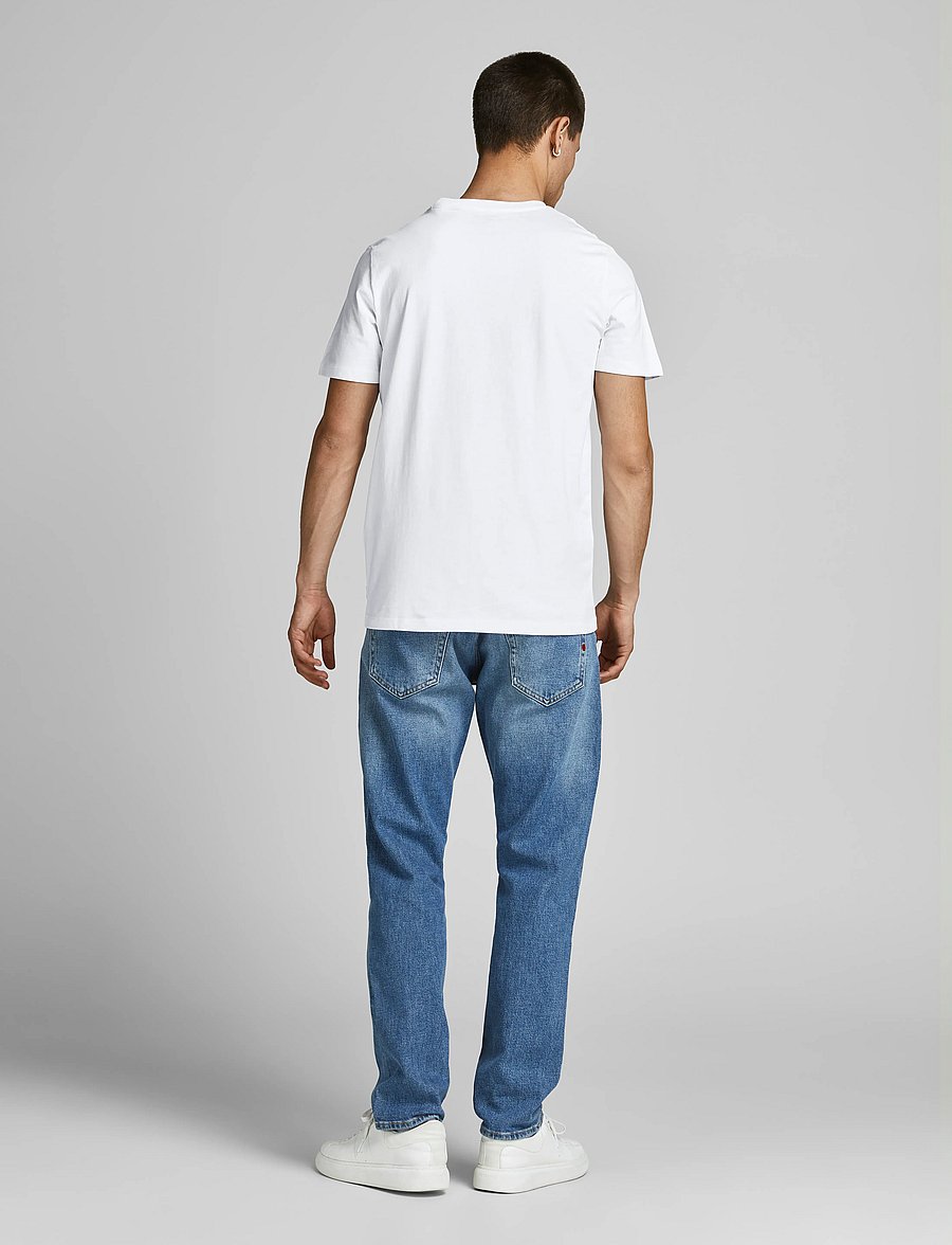 Jack & Jones - JJEORGANIC BASIC TEE SS O-NE 5PK MP NOOS - t-shirts im multipack - black - 3
