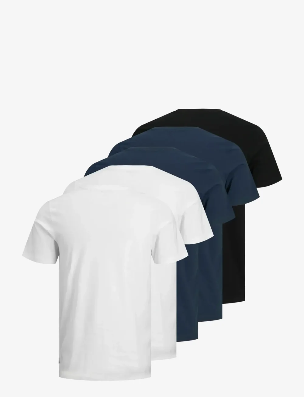 Jack & Jones - JJEORGANIC BASIC TEE SS O-NE 5PK MP NOOS - t-shirts im multipack - black - 2