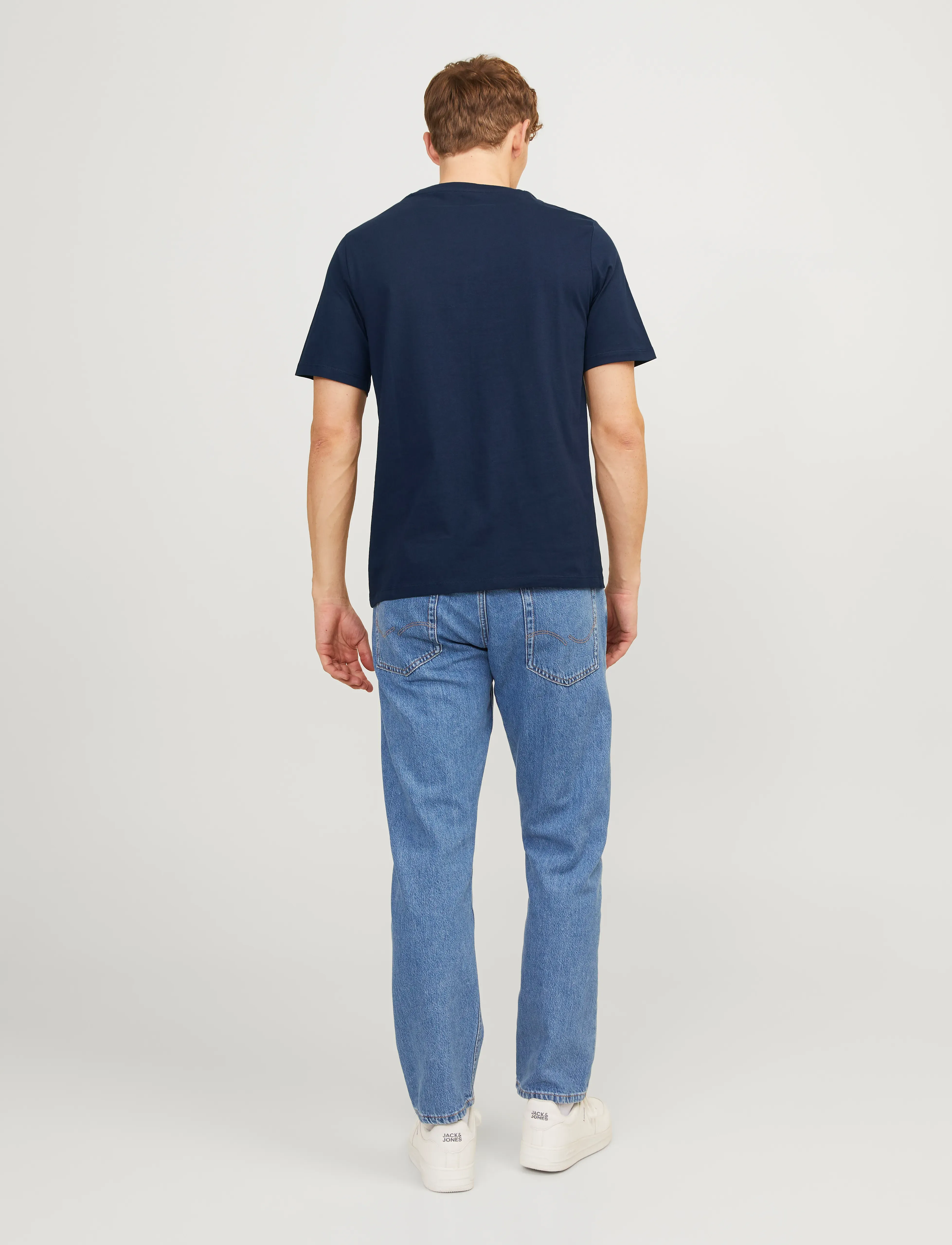Jack & Jones - JJEORGANIC BASIC TEE SS O-NE 5PK MP NOOS - kortærmede t-shirts - black - 3