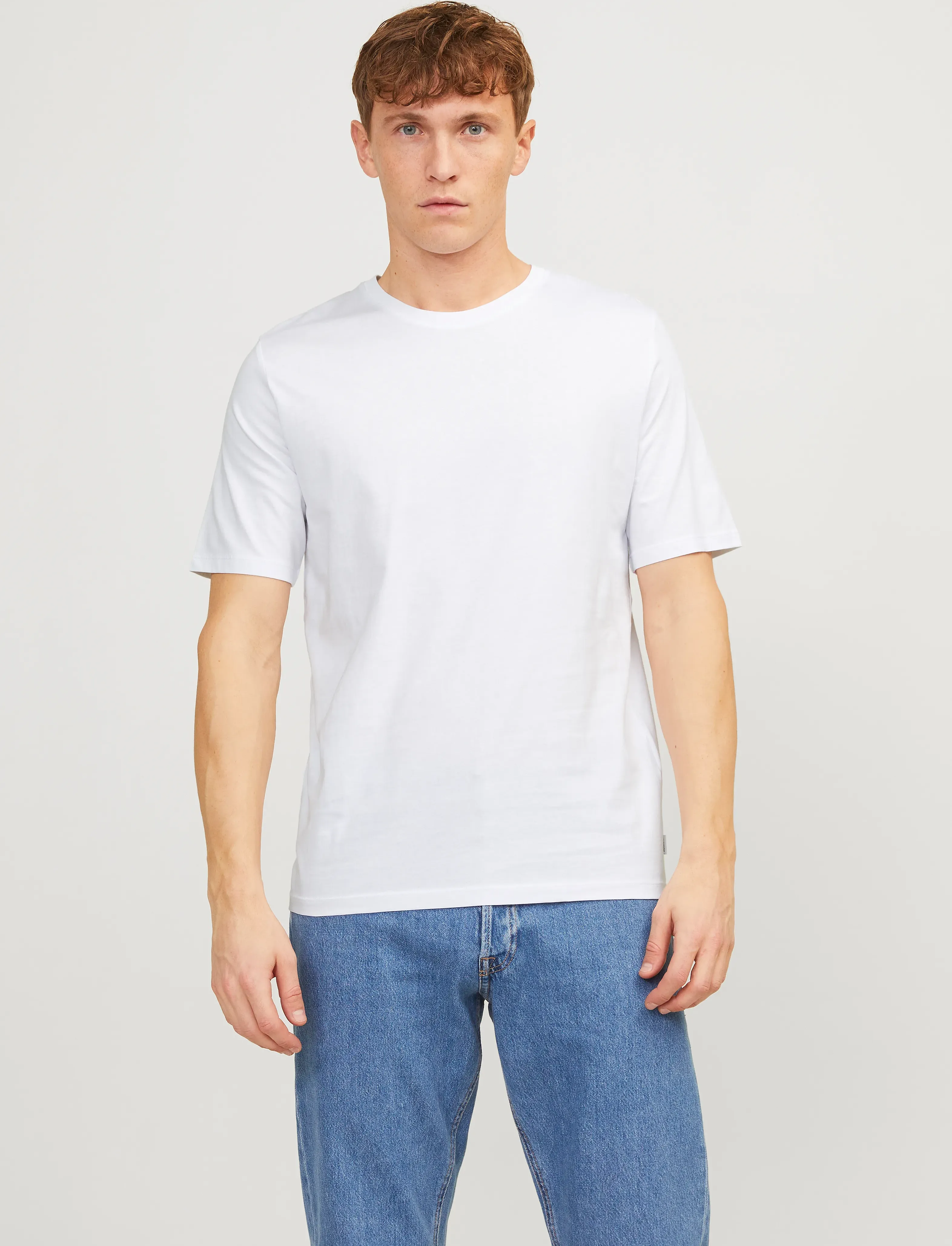 JACK & JONES Jjeorganic Basic Tee Ss O-Ne 5Pk Mp Noos t-shirts - bas herr – bild 7
