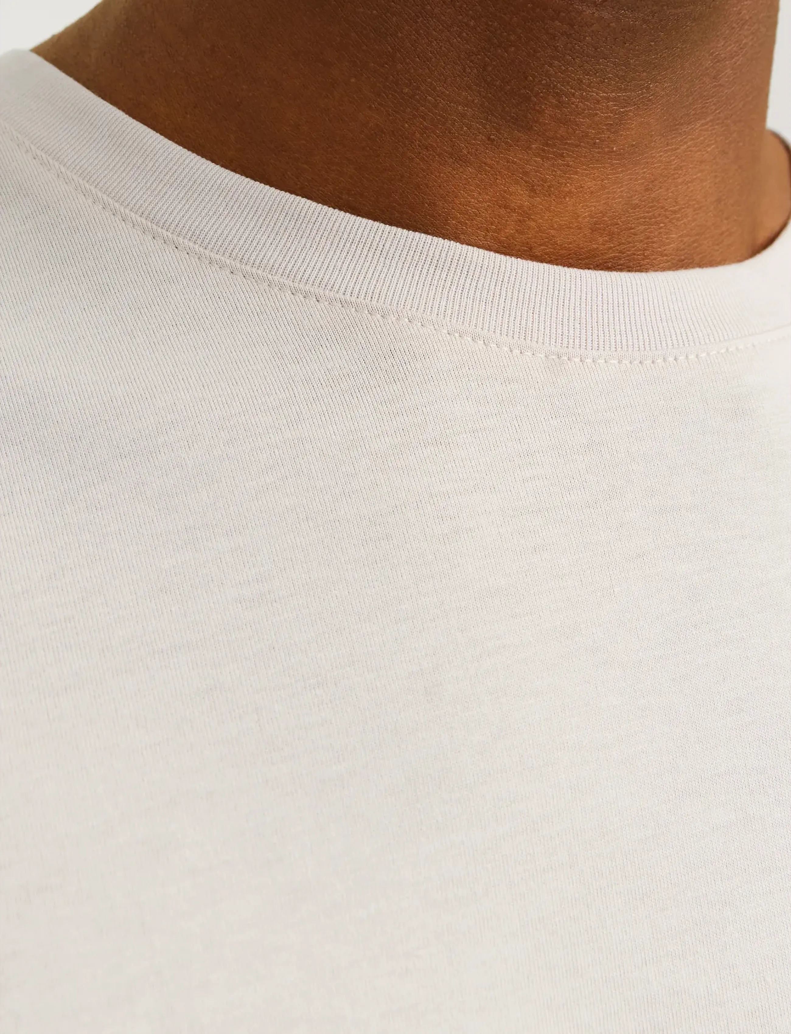Jack & Jones - JJEORGANIC BASIC TEE SS O-NE 5PK MP NOOS - multipack t-shirts - moonbeam - 1