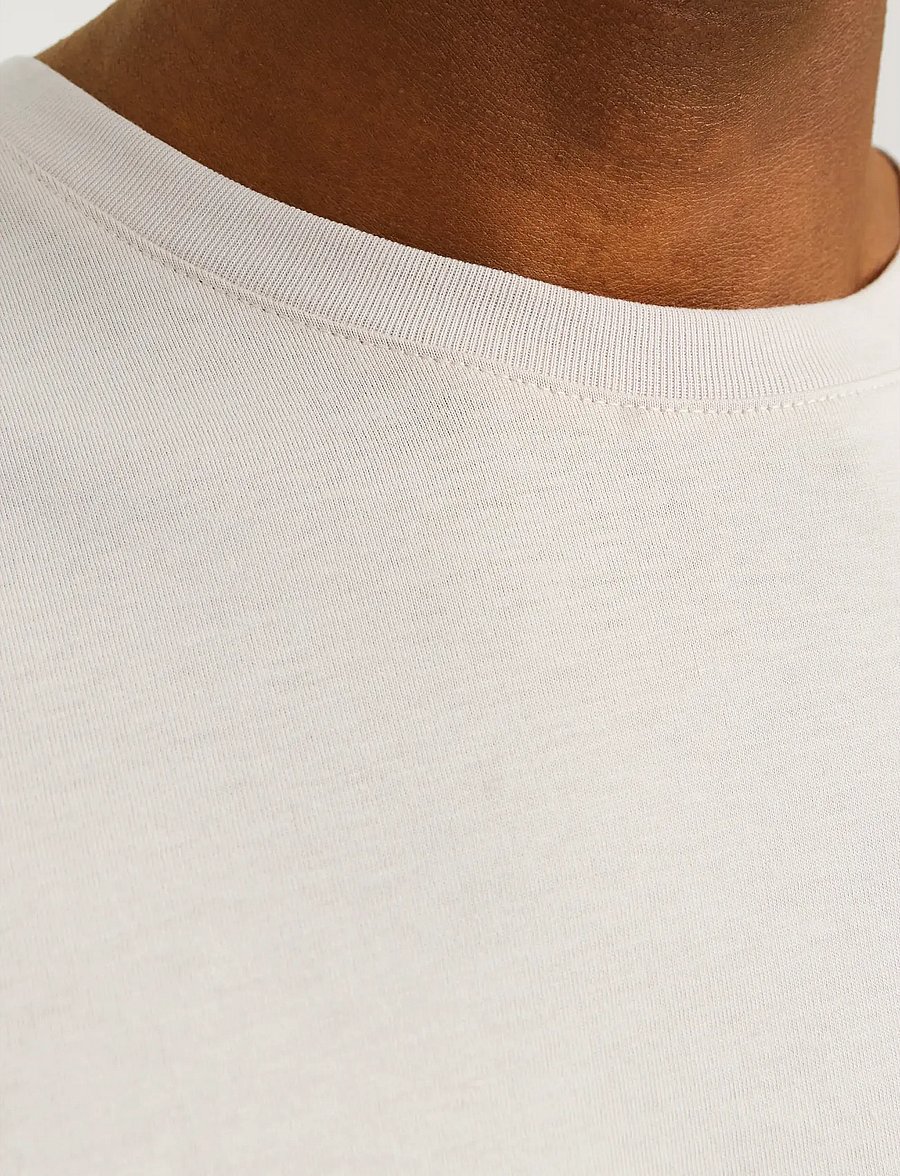 Jack & Jones - JJEORGANIC BASIC TEE SS O-NE 5PK MP NOOS - multipack t-shirts - moonbeam - 1