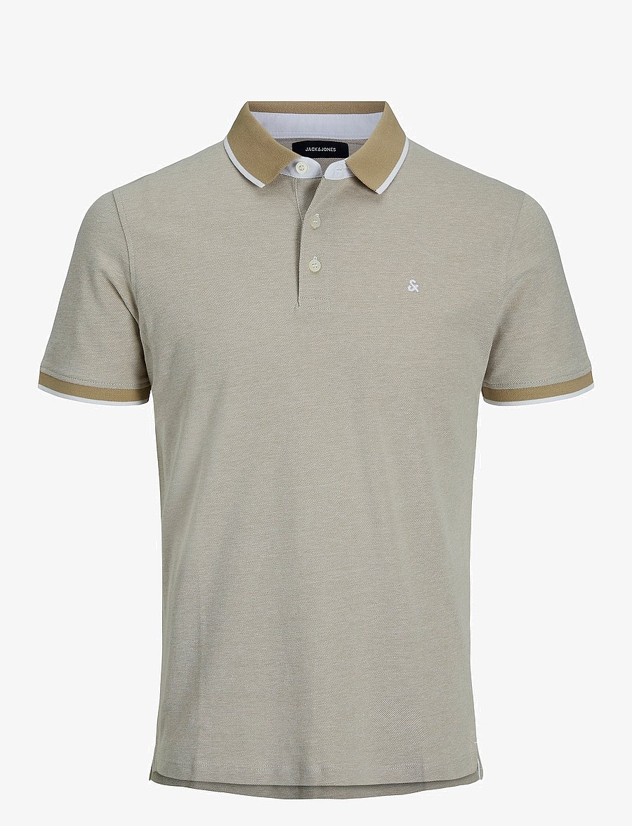 Jack & Jones - JJEPAULOS POLO SS 2PK MP NOOS - kurzärmelig - crockery - 2