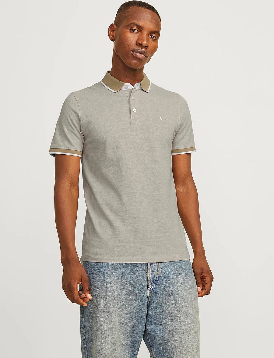 Jack & Jones - JJEPAULOS POLO SS 2PK MP NOOS - kurzärmelig - crockery - 0