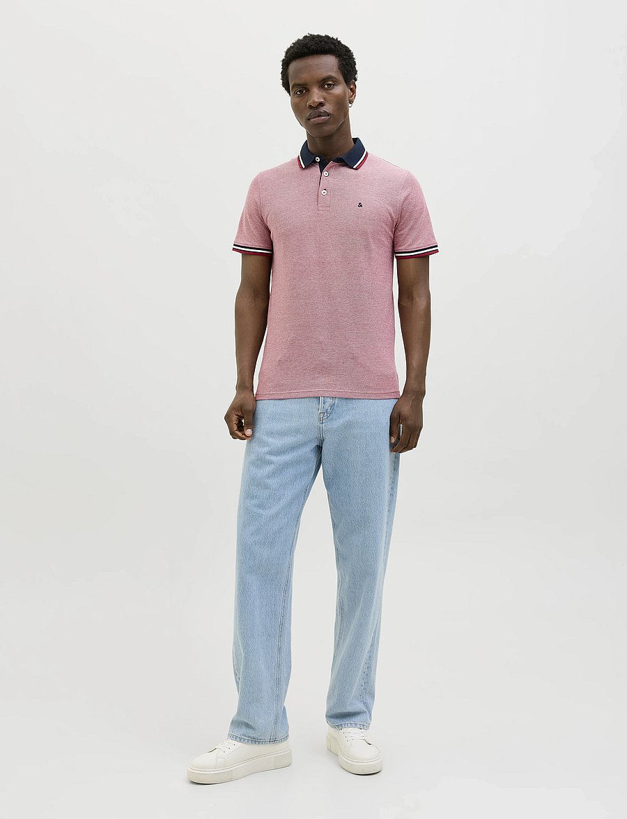 Jack & Jones - JJEPAULOS POLO SS 2PK MP NOOS - kurzärmelig - rio red - 0