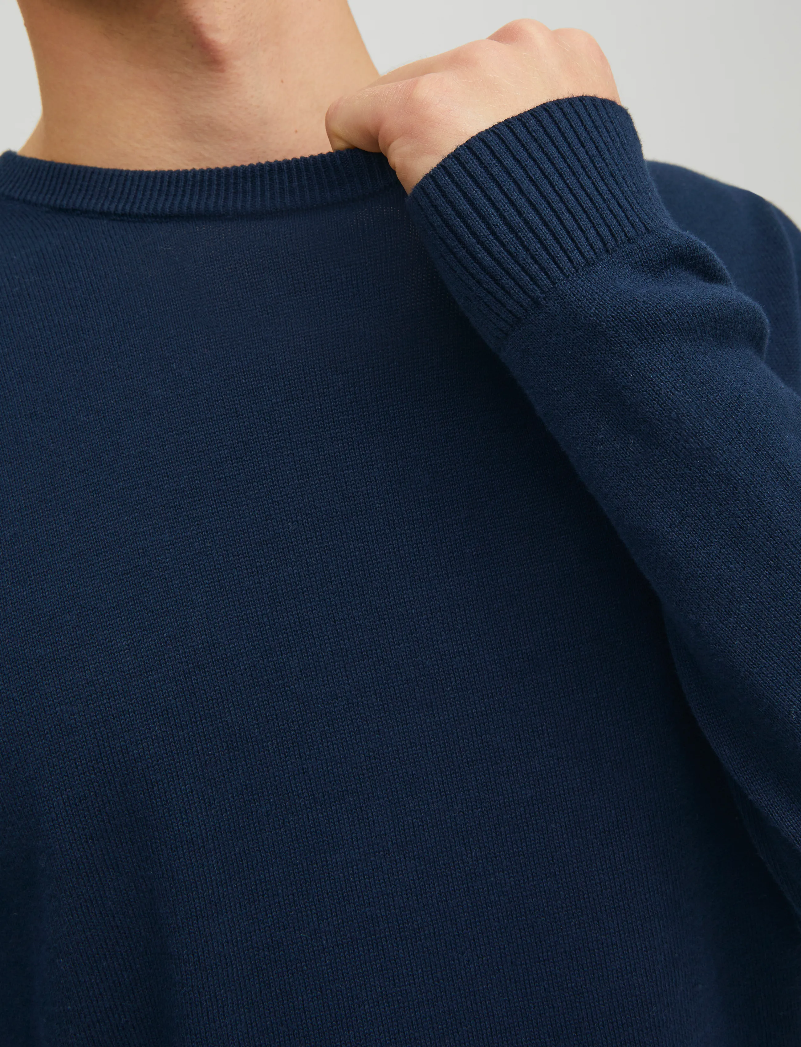 Jack & Jones - JJEBASIC KNIT CREW NECK 2PK MP - rund hals - navy blazer - 4
