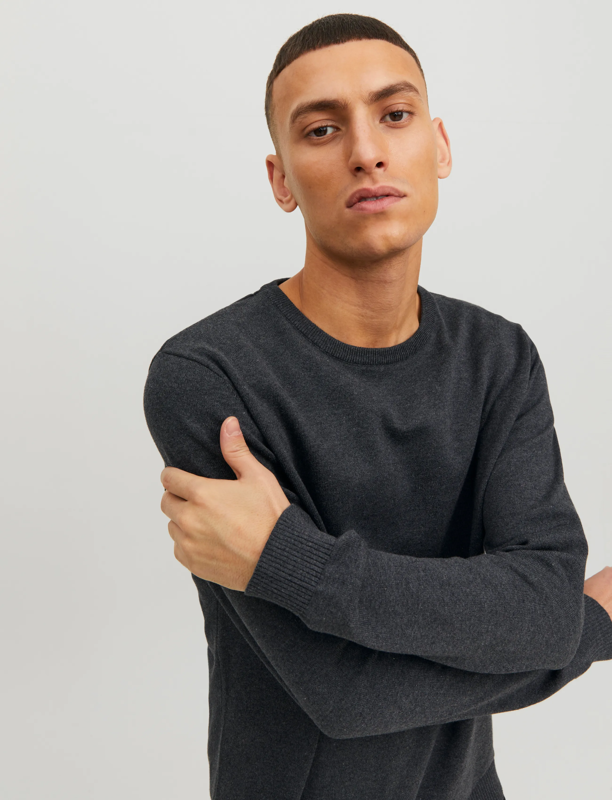 Jack & Jones - JJEBASIC KNIT CREW NECK 2PK MP - rund hals - navy blazer - 5