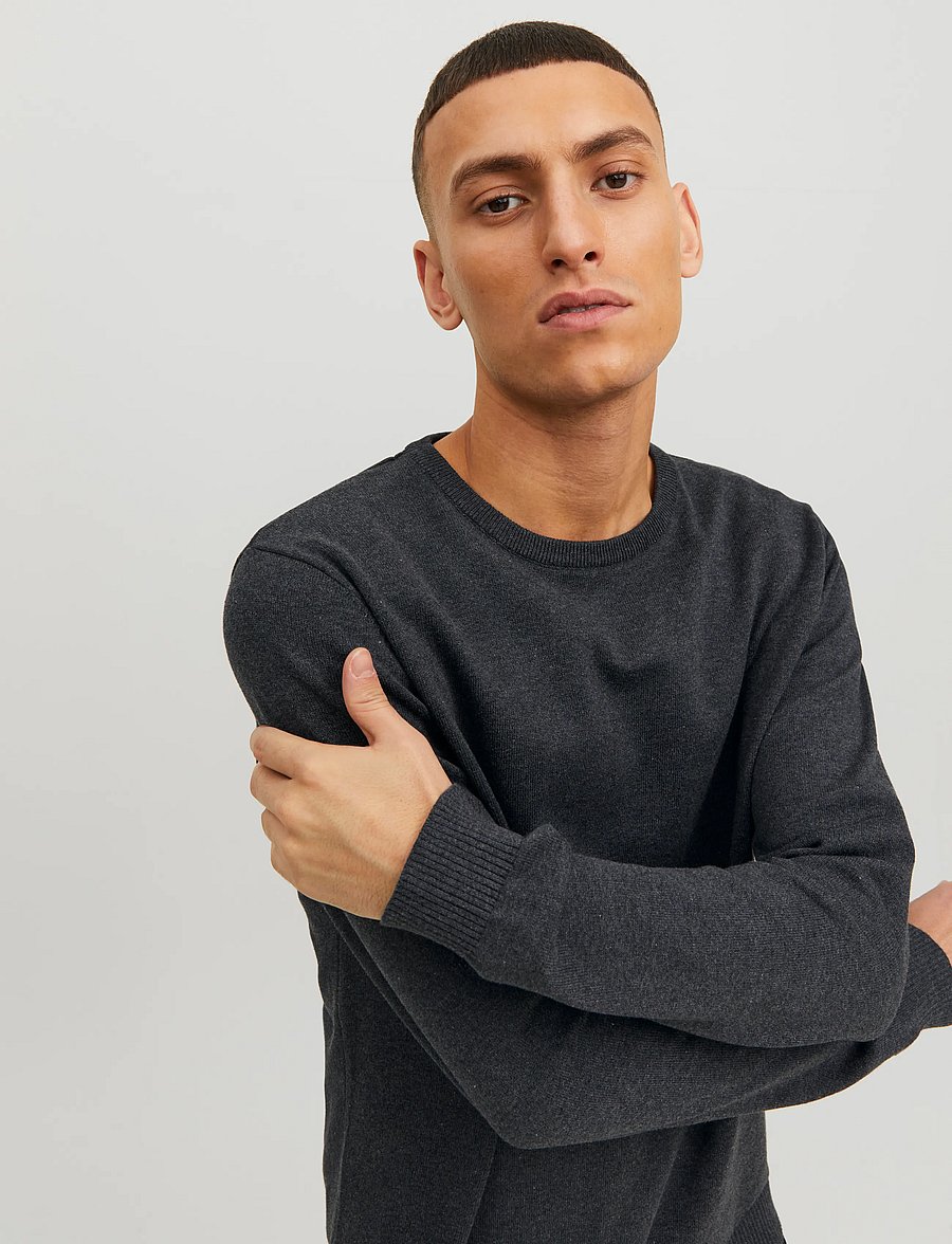 Jack & Jones - JJEBASIC KNIT CREW NECK 2PK MP - rund hals - navy blazer - 5