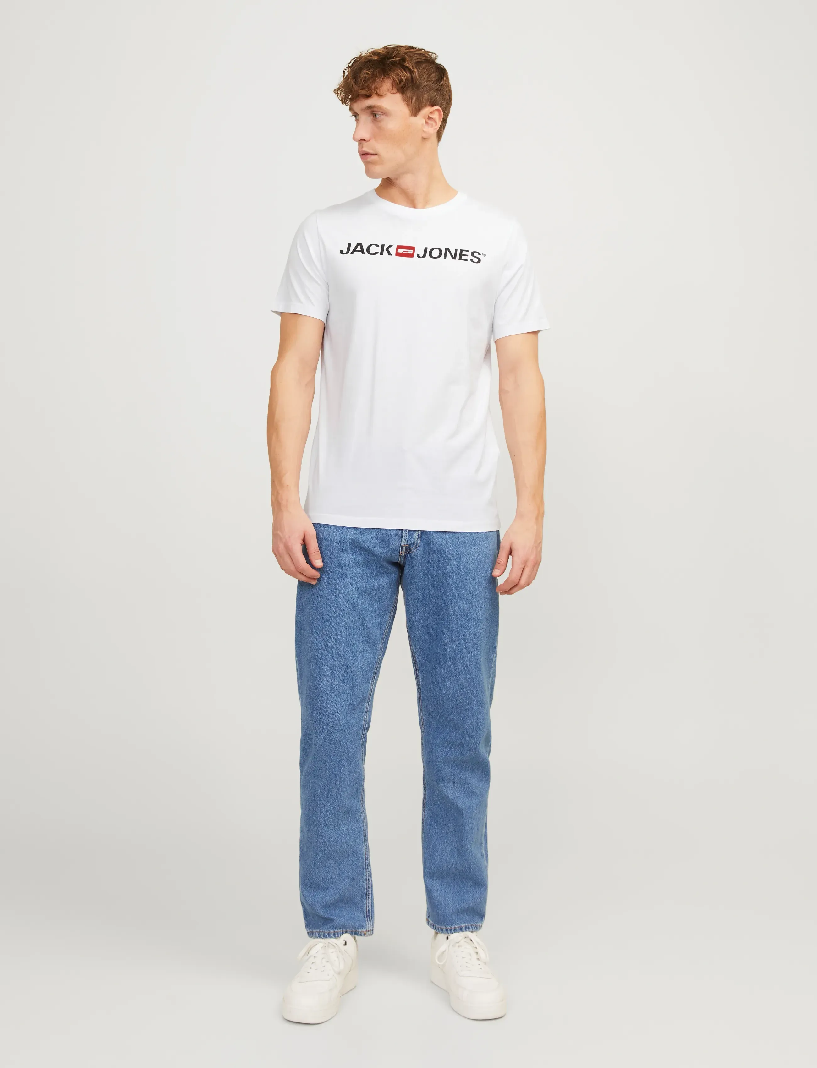 Jack & Jones JJECORP LOGO TEE SS CREW NECK 3PKMP NOOS - Multipack T-shirts - WHITE / white