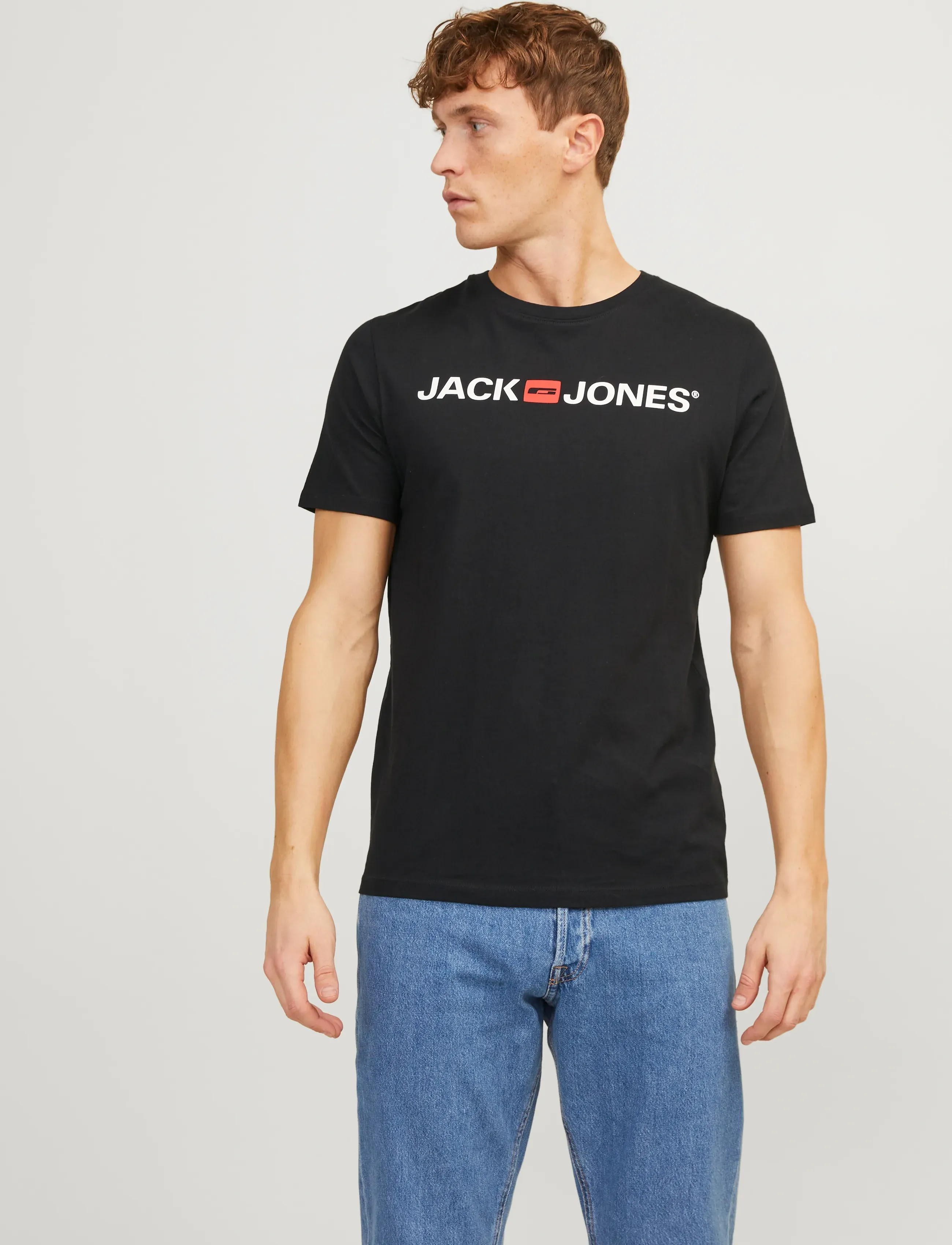 JACK & JONES Jjecorp Logo Tee Ss Crew Neck 3Pkmp Noos t-shirts - bas herr – bild 6