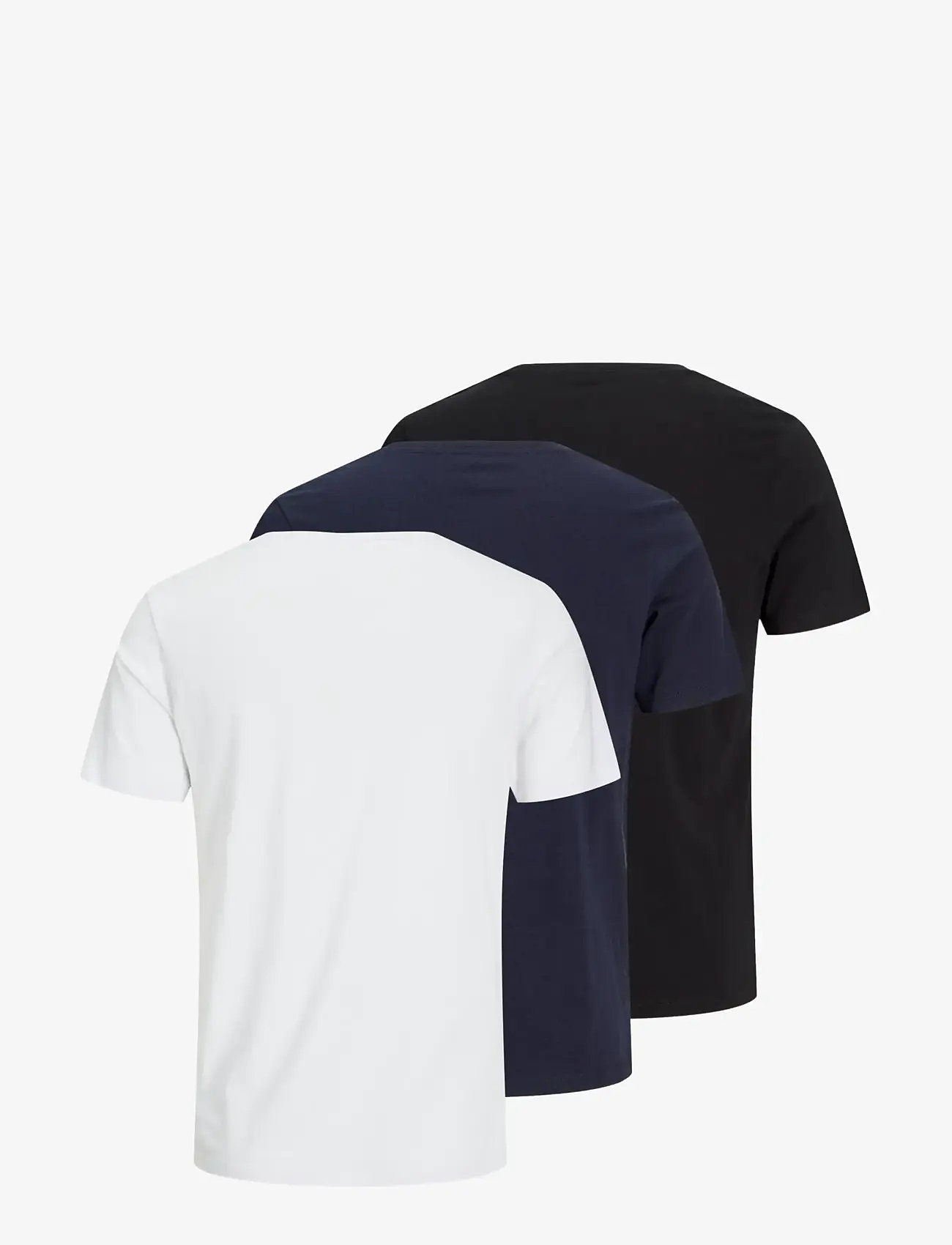 Jack & Jones - JJEORGANIC BASIC TEE SS O-NE 3PK MP NOOS - t-shirts im multipack - black - 2