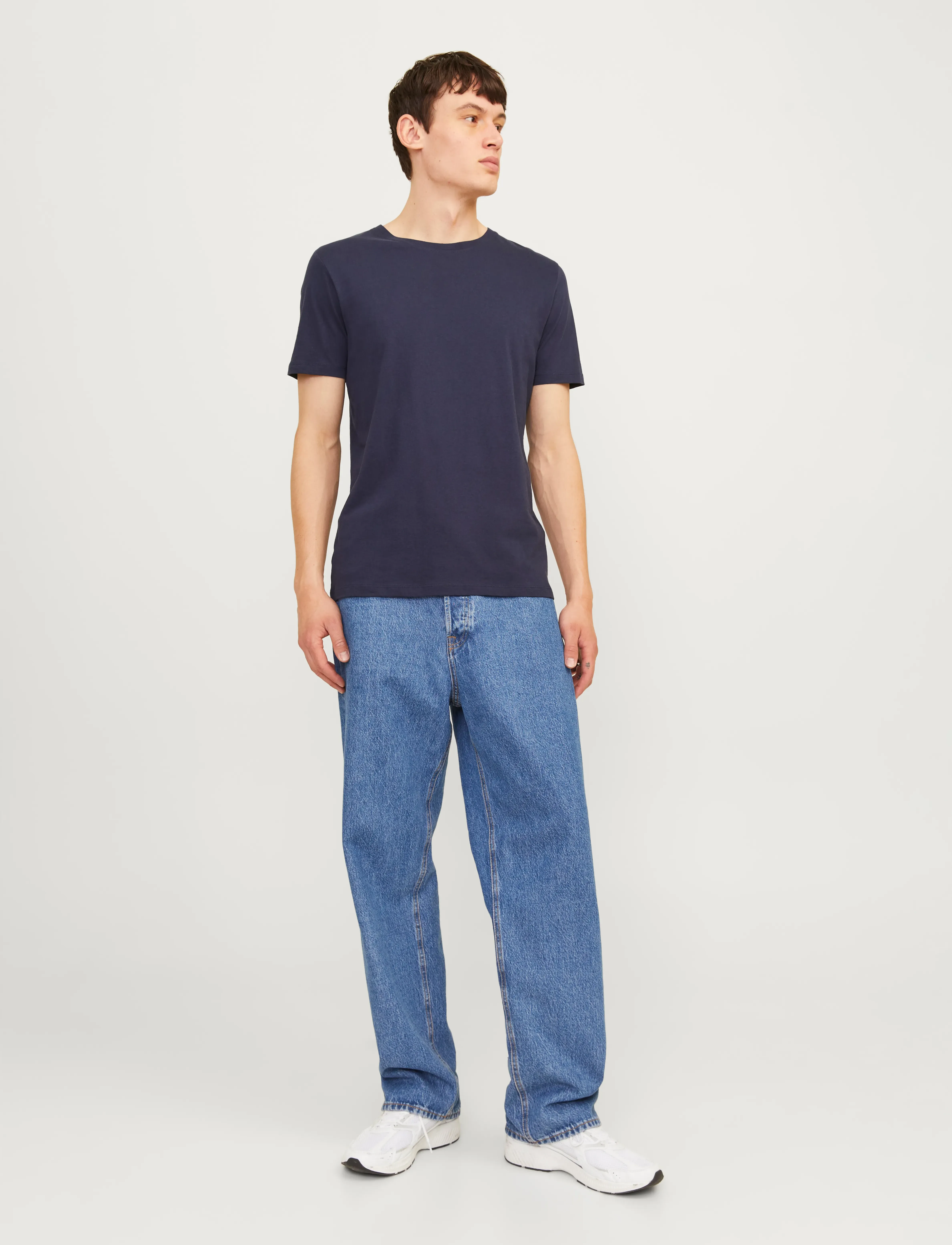 Jjeorganic Basic Tee Ss O-Ne 3Pk Mp Noos