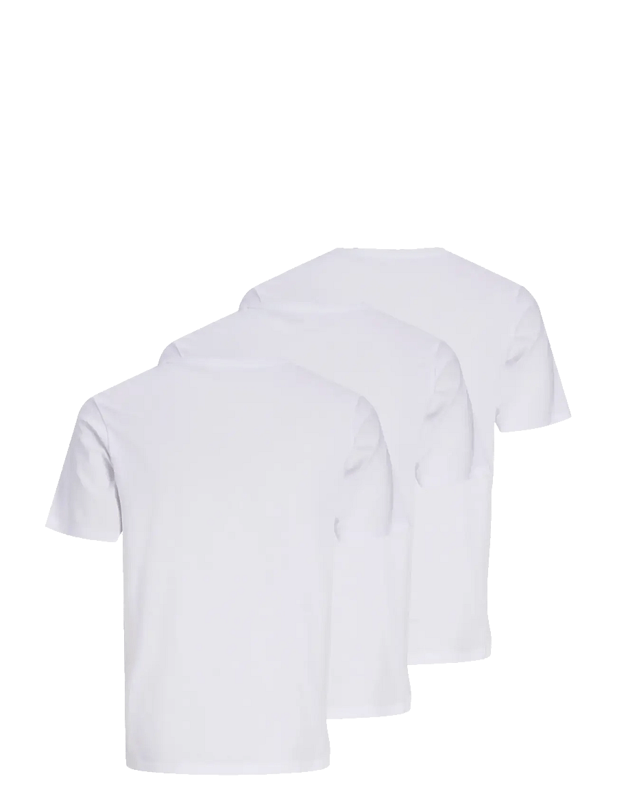 Jack & Jones - JJEORGANIC BASIC TEE SS O-NE 3PK MP NOOS - multipack t-shirts - white - 2