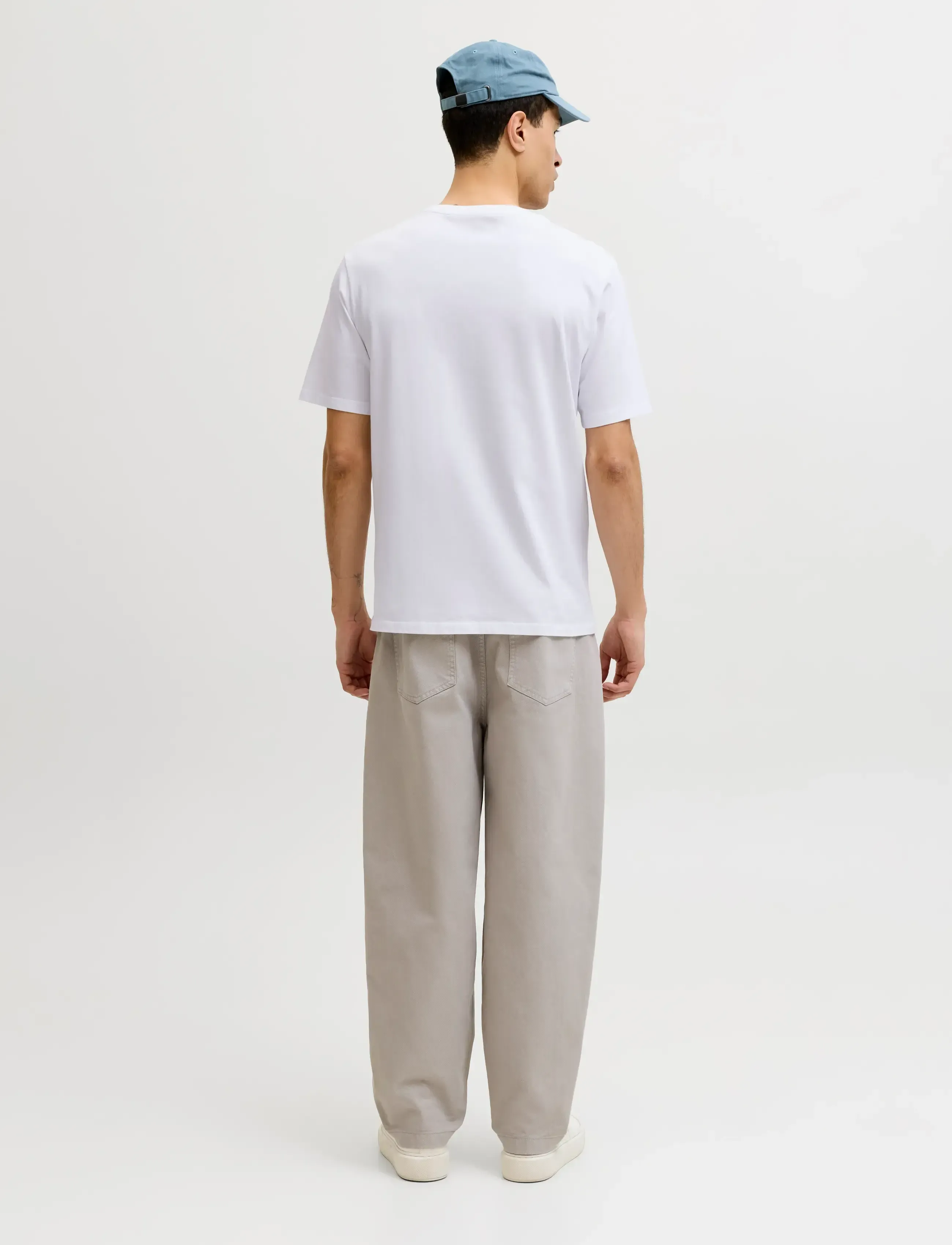 Jack & Jones - JJEORGANIC BASIC TEE SS O-NE 3PK MP NOOS - t-särkide multipakk - white - 3