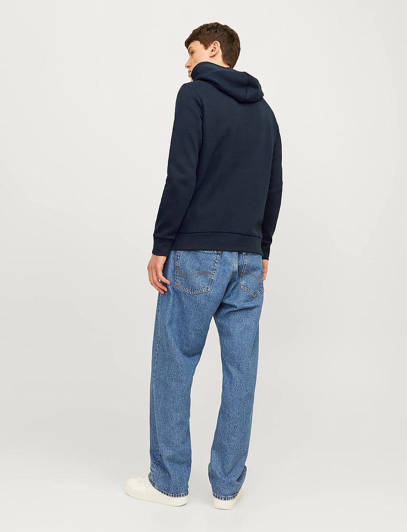 Jack & Jones - JJECORP LOGO SWEAT HOOD 2PK MP NOOS - kapuzenpullover - black - 3