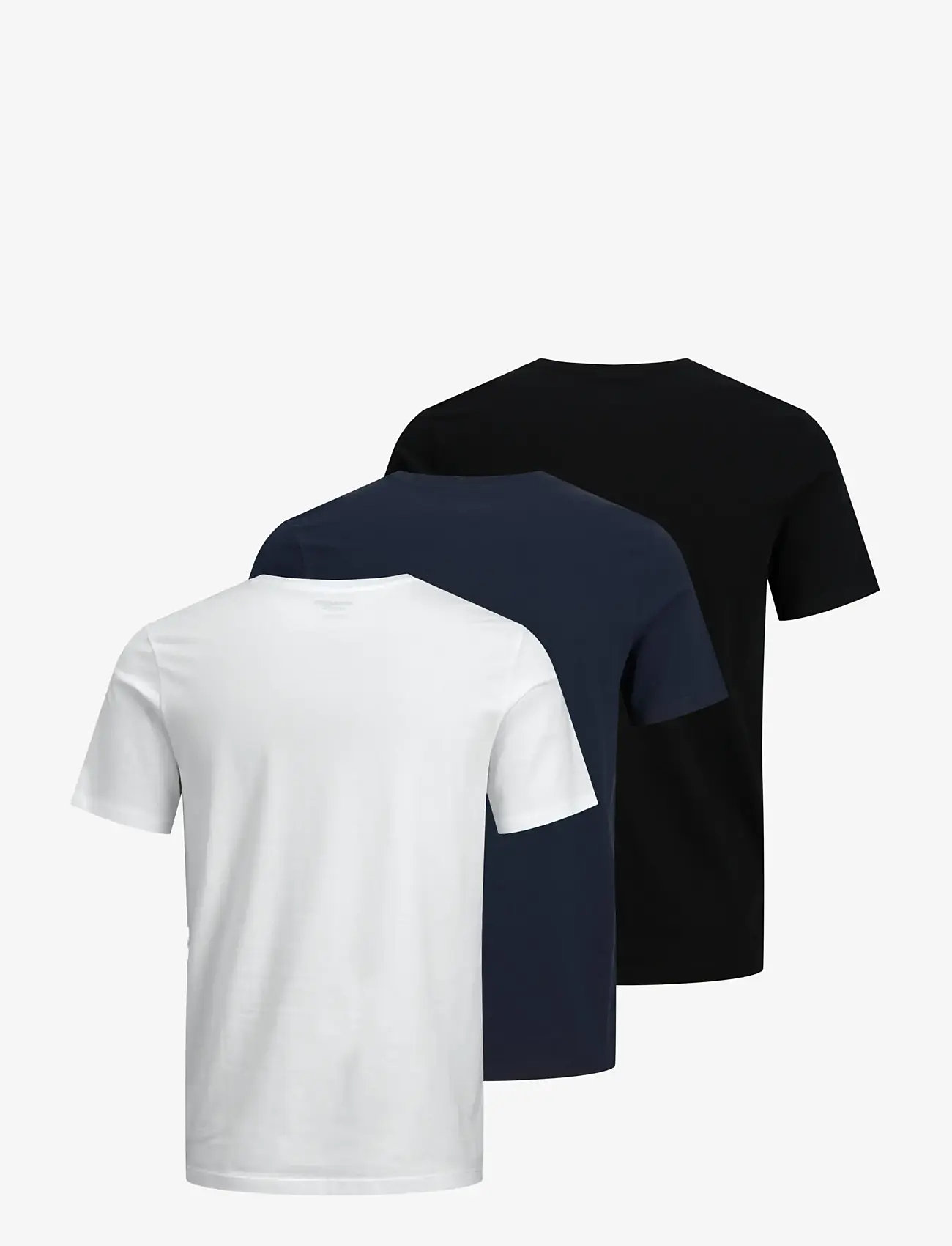 Jack & Jones - JJECORP LOGO TEE SS O-NECK 3PK MP NOOS - lühikeste varrukatega t-särgid - black - 2