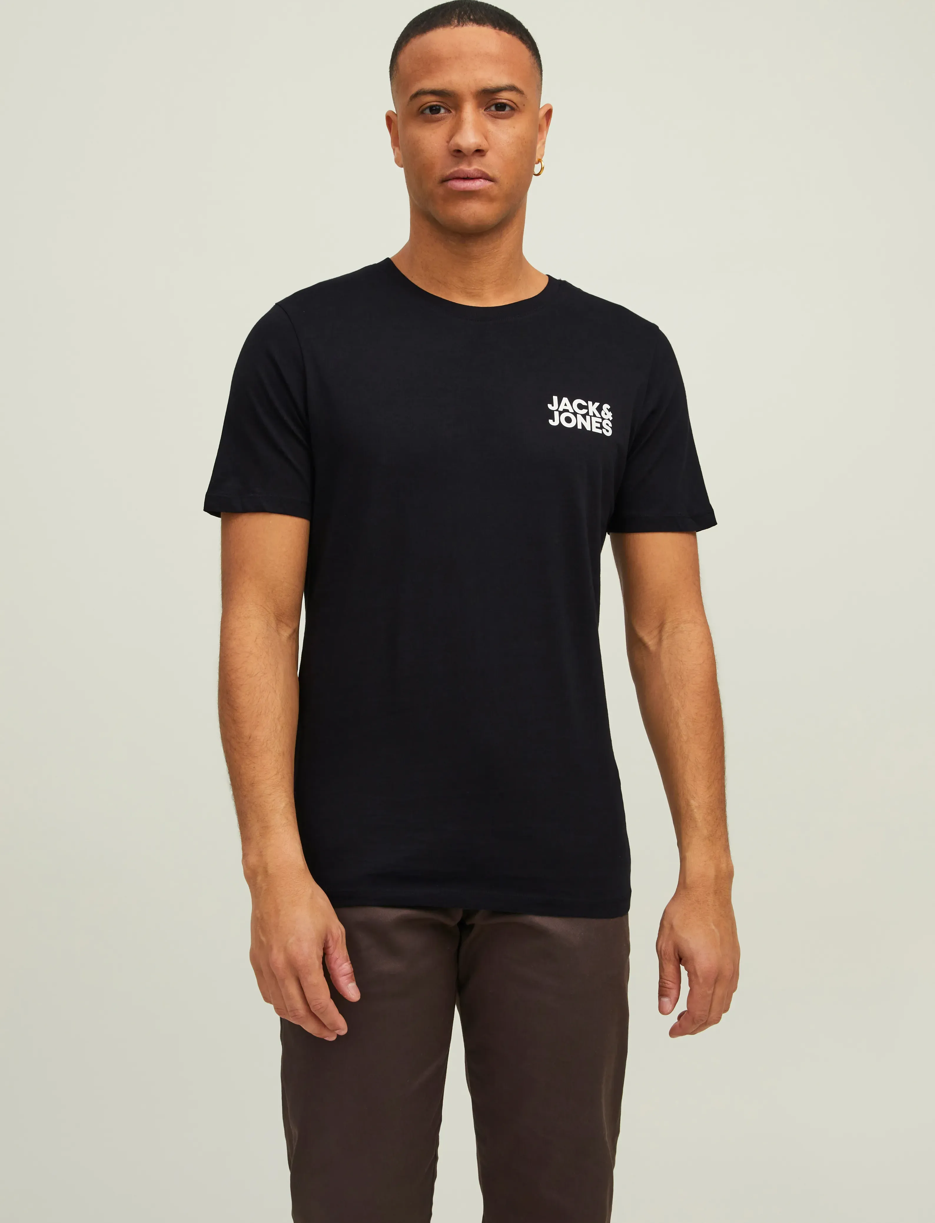 JACK & JONES Jjecorp Logo Tee Ss O-Neck 3Pk Mp Noos t-shirts - bas herr – bild 6