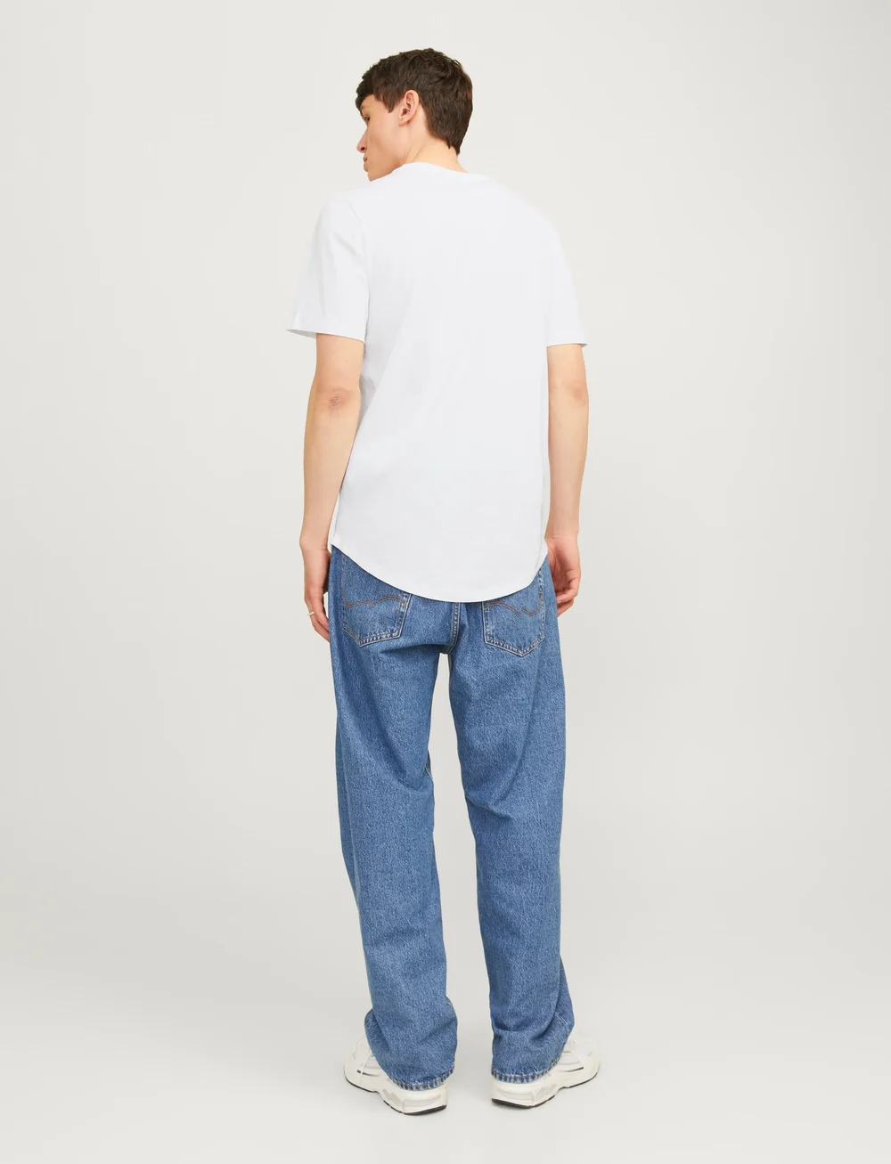 Jack & Jones - JJENOA TEE SS CREW NECK 3PK MP NOOS - kortärmade t-shirts - white - 2