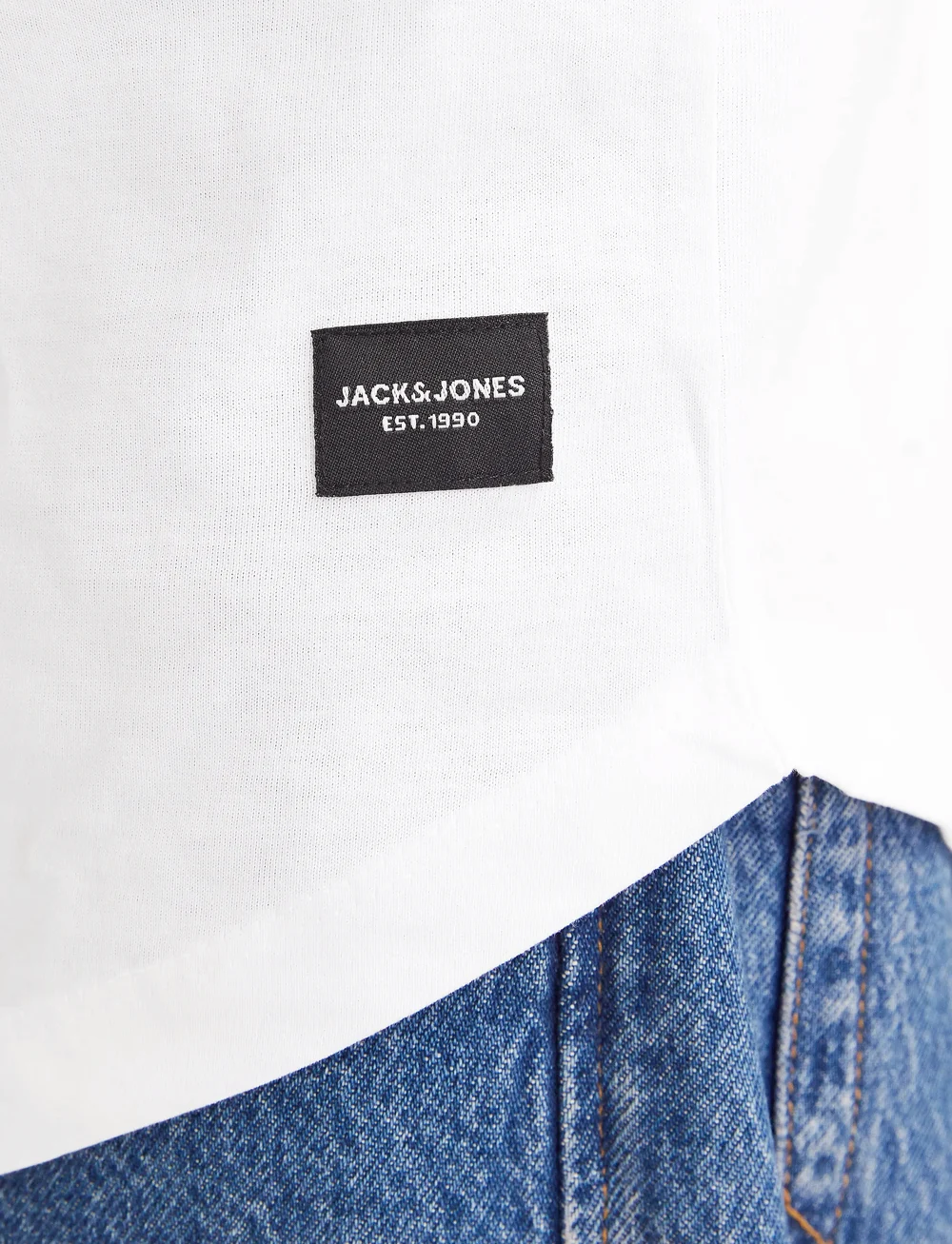 Jack & Jones - JJENOA TEE SS CREW NECK 3PK MP NOOS - kortärmade t-shirts - white - 3