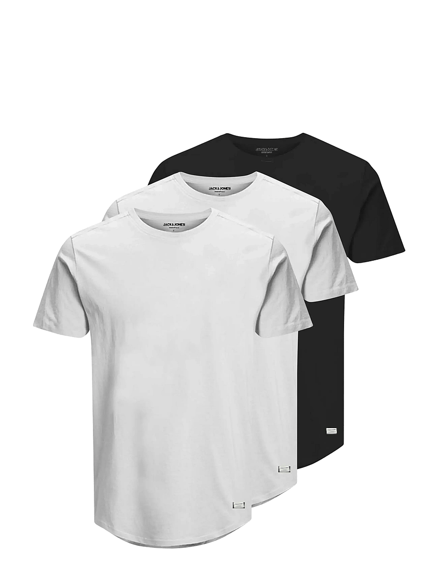 Jack & Jones - JJENOA TEE SS CREW NECK 3PK MP NOOS - kurzärmelig - white - 1