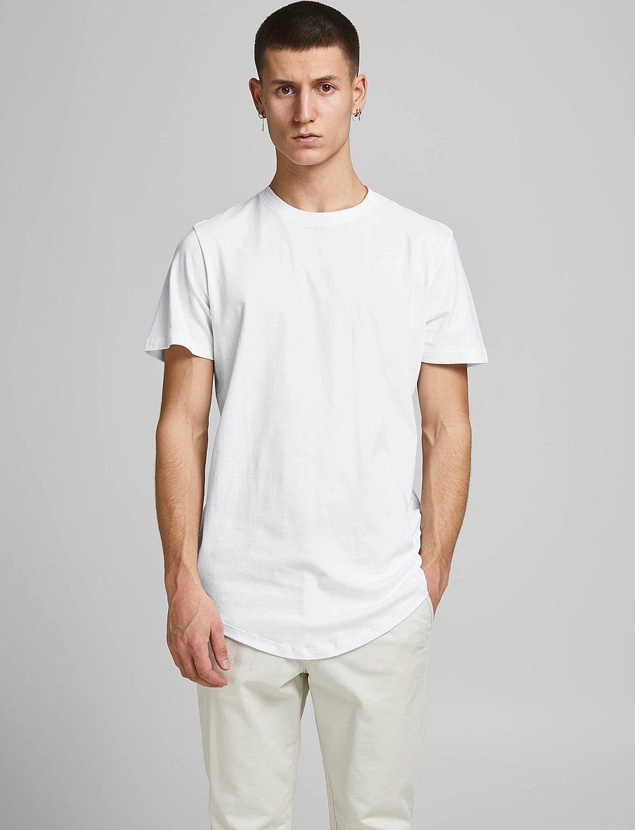 Jack & Jones - JJENOA TEE SS CREW NECK 3PK MP NOOS - kurzärmelig - white - 3