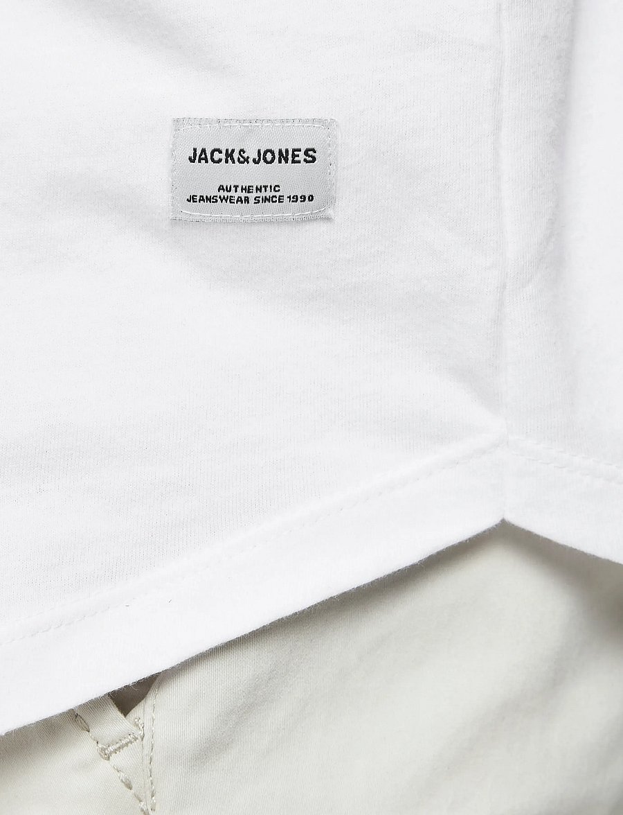 Jack & Jones - JJENOA TEE SS CREW NECK 3PK MP NOOS - kurzärmelig - white - 4