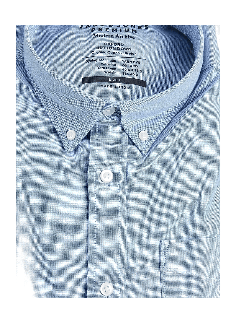 Jack & Jones - JPRBLUBROOK OXFORD SHIRT L/S NOOS - oxford-skjortor - cashmere blue - 2
