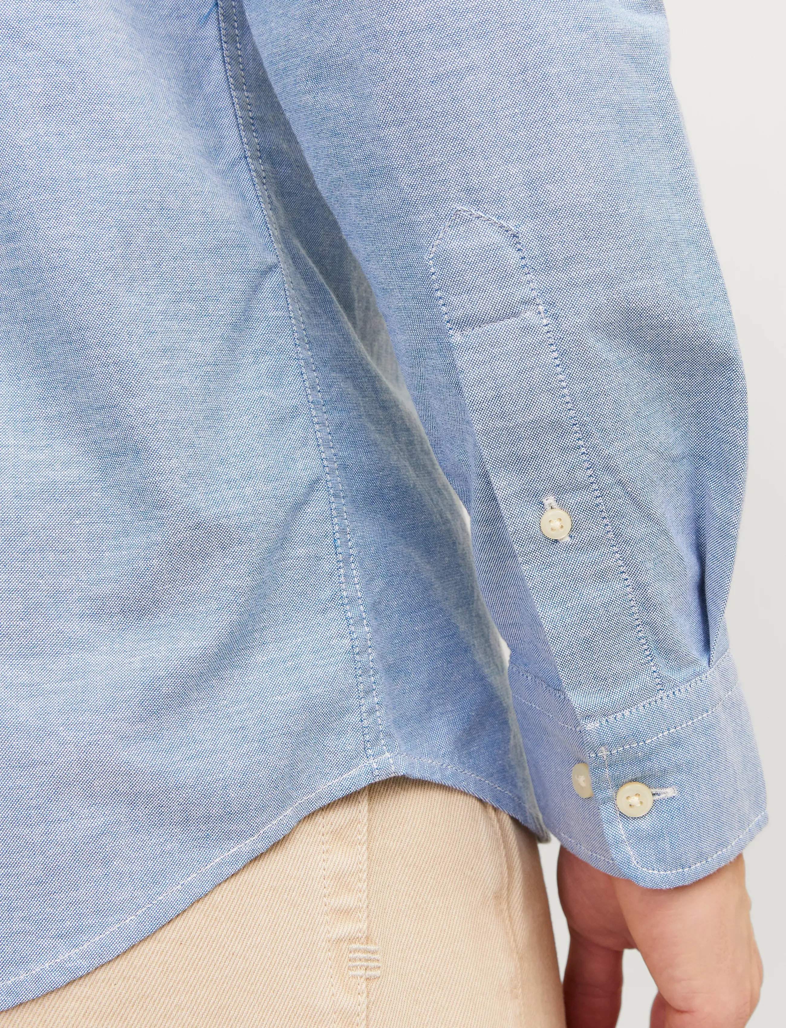 Jack & Jones - JPRBLUBROOK OXFORD SHIRT L/S NOOS - oksfordo marškiniai - cashmere blue - 5