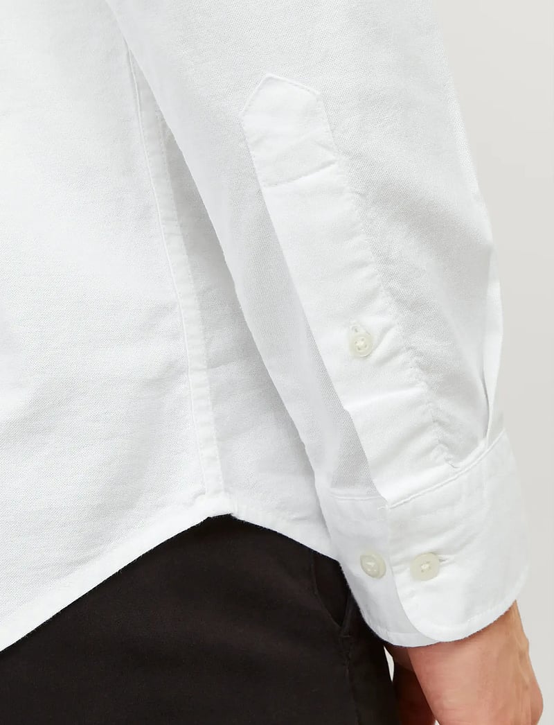 Jack & Jones - JPRBLUBROOK OXFORD SHIRT L/S NOOS - oxford-skjortor - white - 4
