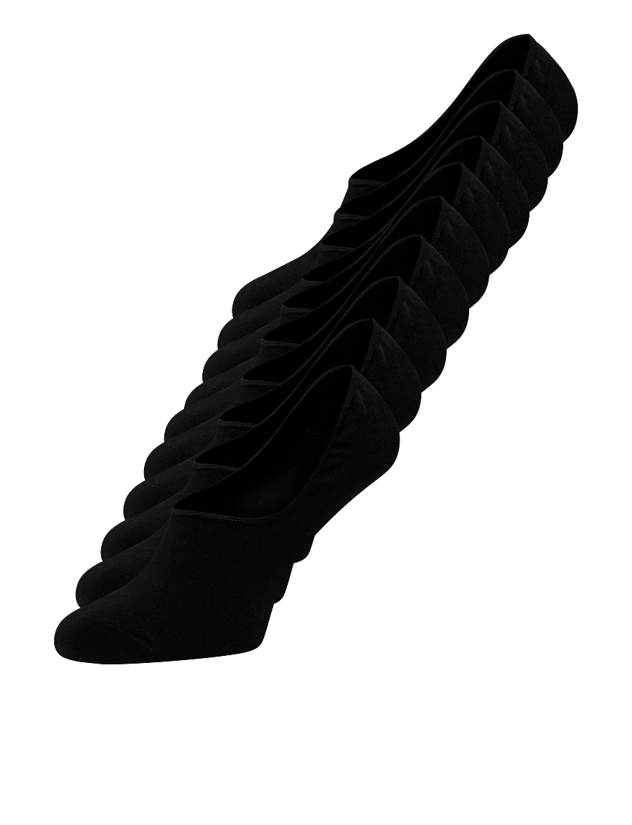 Jack & Jones - JACBASIC MULTI SHORT SOCK 10 PACK NOOS - sneackersocken - black - 0