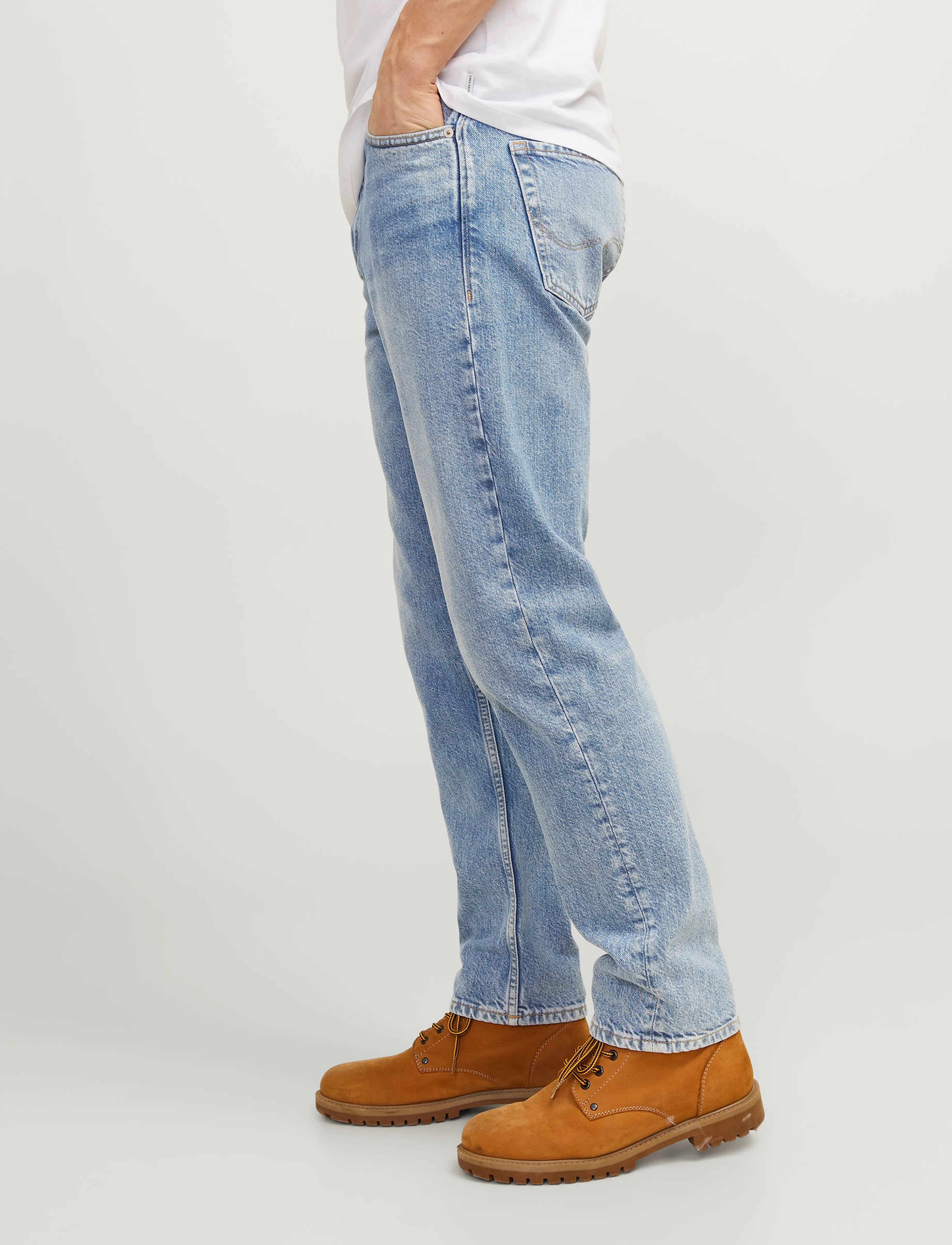 JACK & JONES Jjichris Jjoriginal Sbd 920 Noos relaxed fit jeans herr – bild 4