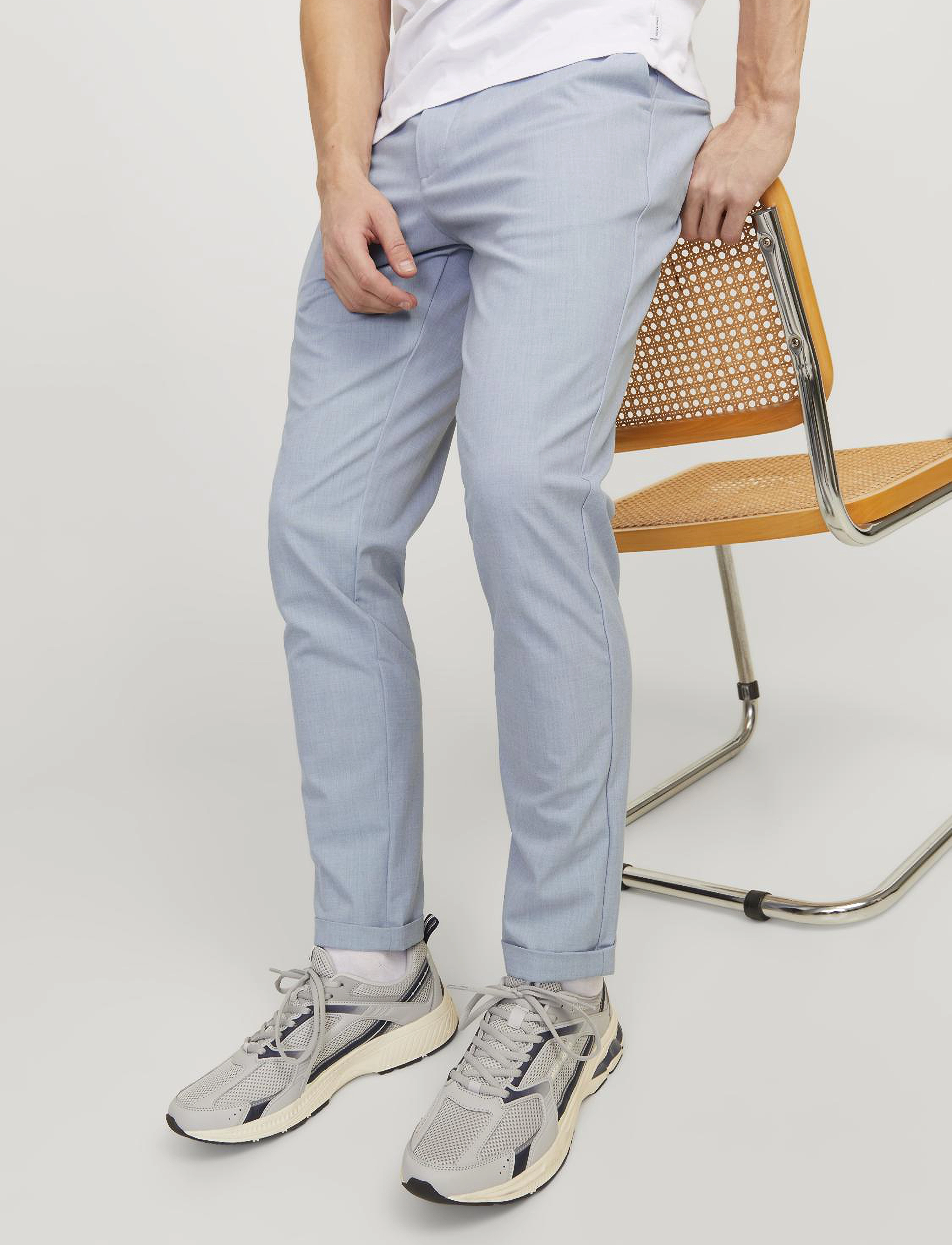 Jack & Jones - JPSTMARCO CONNOR NOOS - Ülikonnapüksid - mountain spring - 4