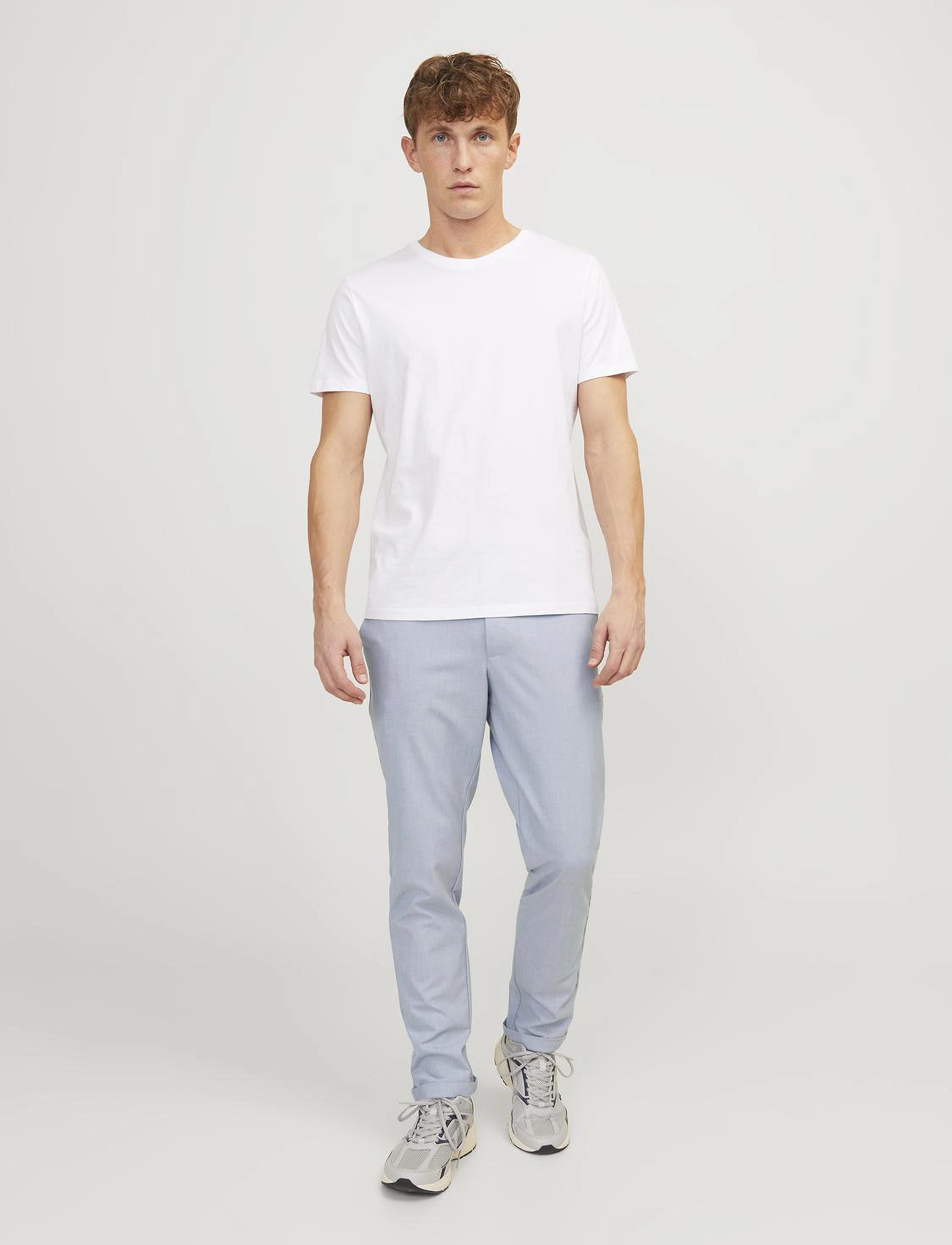 Jack & Jones - JPSTMARCO CONNOR NOOS - Ülikonnapüksid - mountain spring - 5