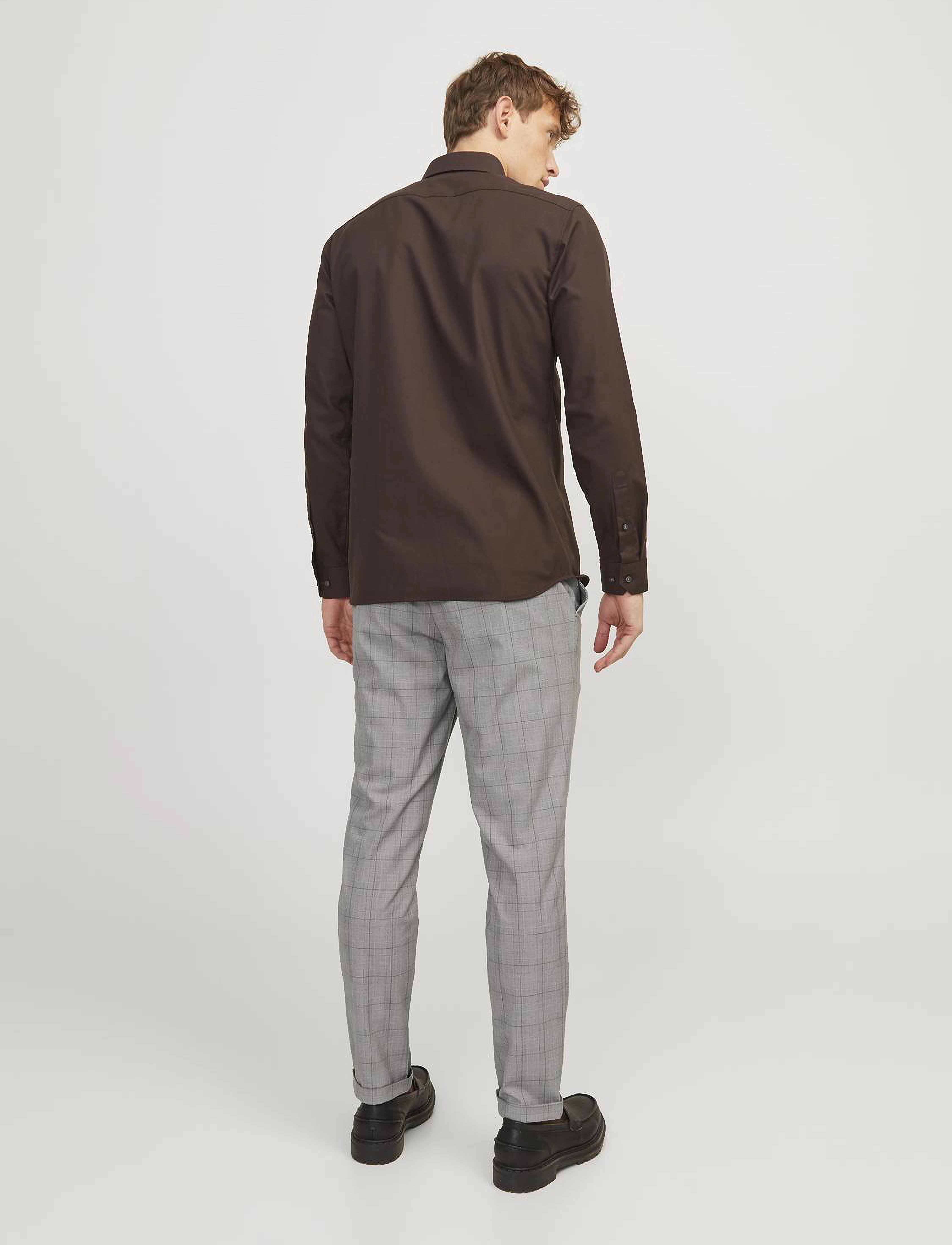 Jack & Jones - JPSTMARCO CONNOR NOOS - Ülikonnapüksid - otter - 3