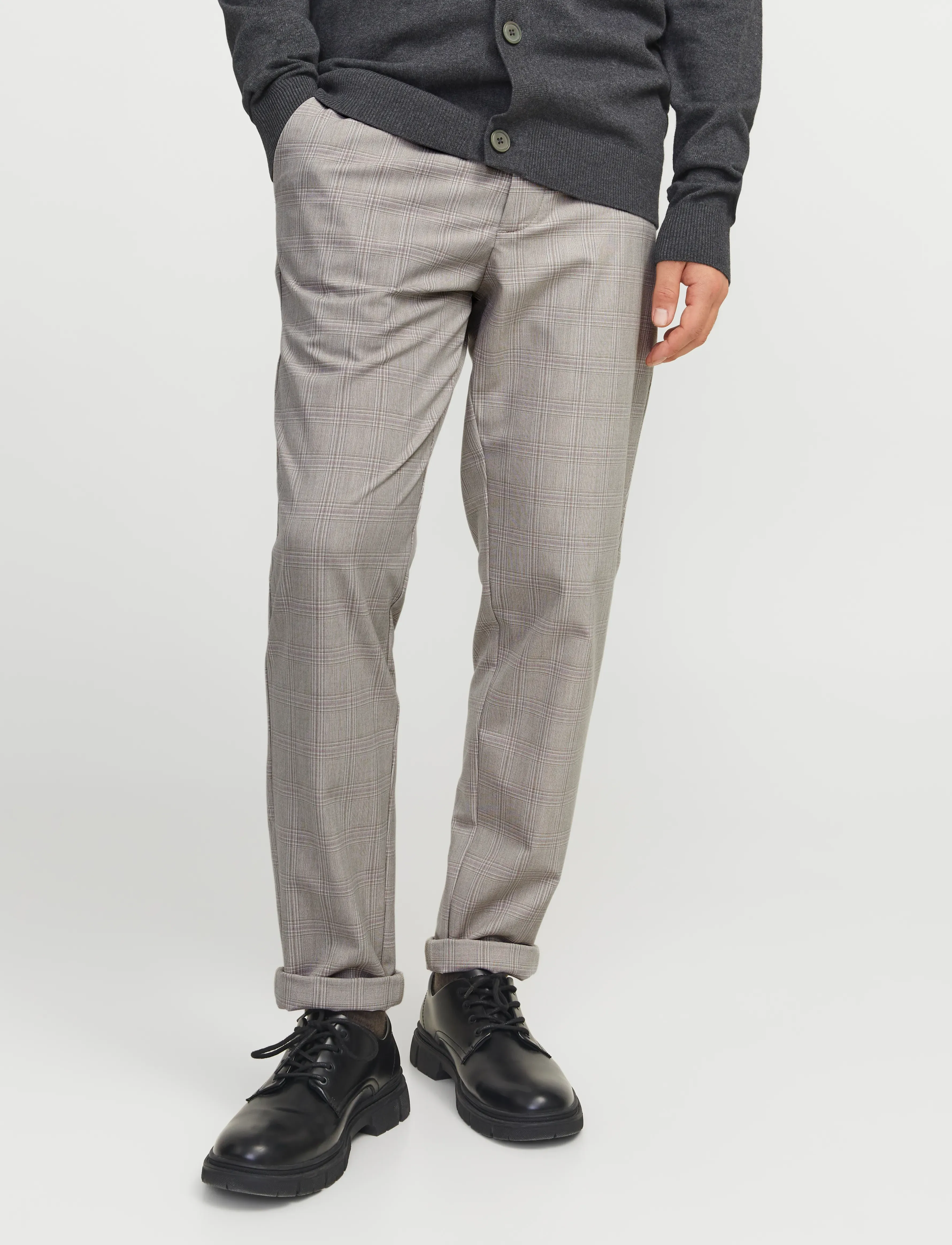 Jack & Jones Jpstmarco Connor Noos, 29 x 34, Trousers, Grau - Formal, Männerswear